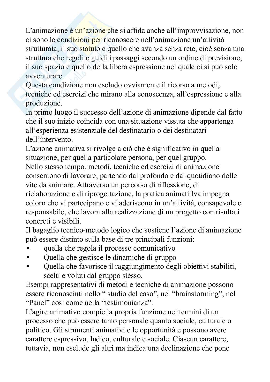 Riassunto esame Pedagogia generale, Prof. Zamengo Federico, libro consigliato Fare educazione , Nosari   Pag. 16