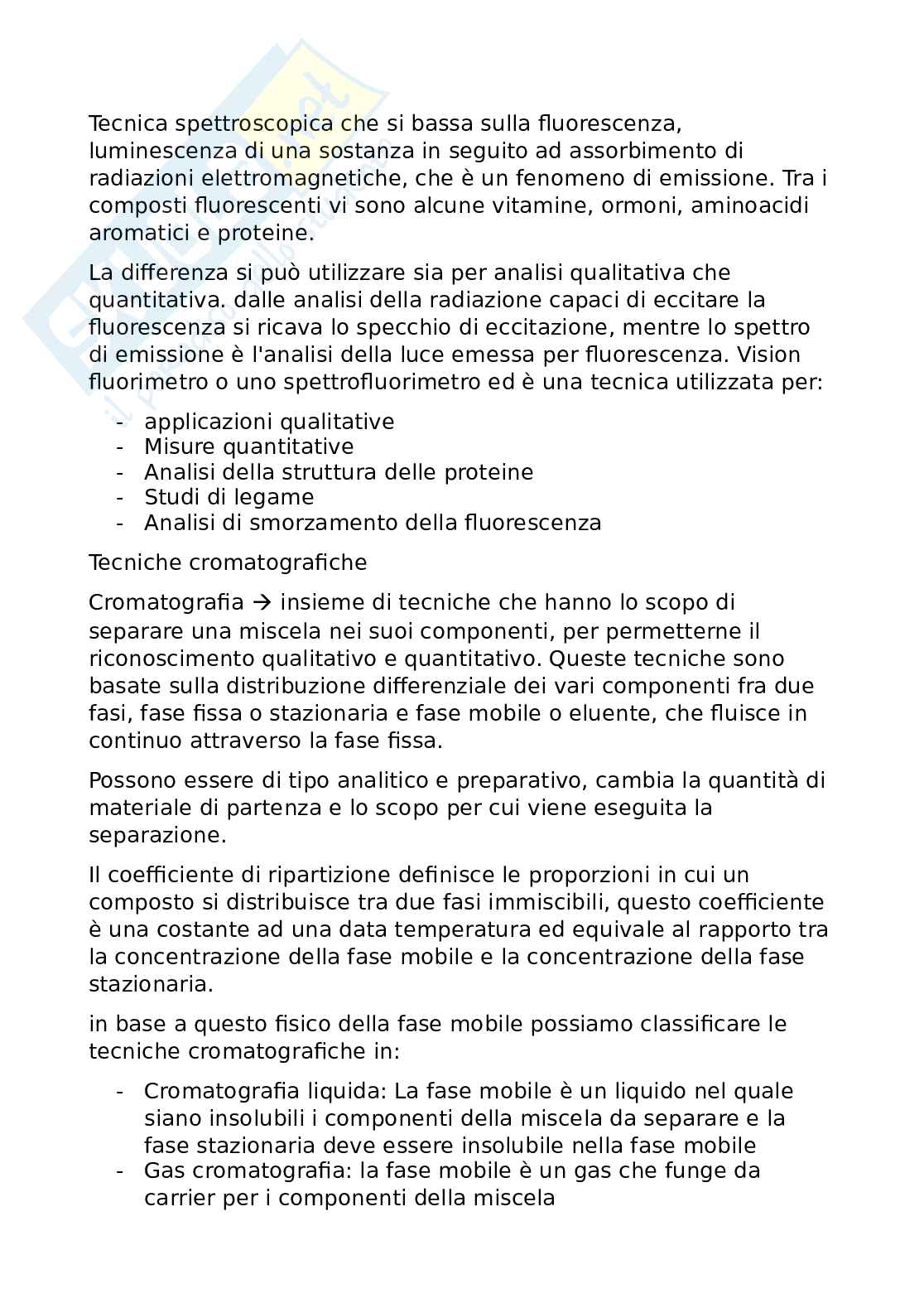 Metodologie biochimiche Pag. 11