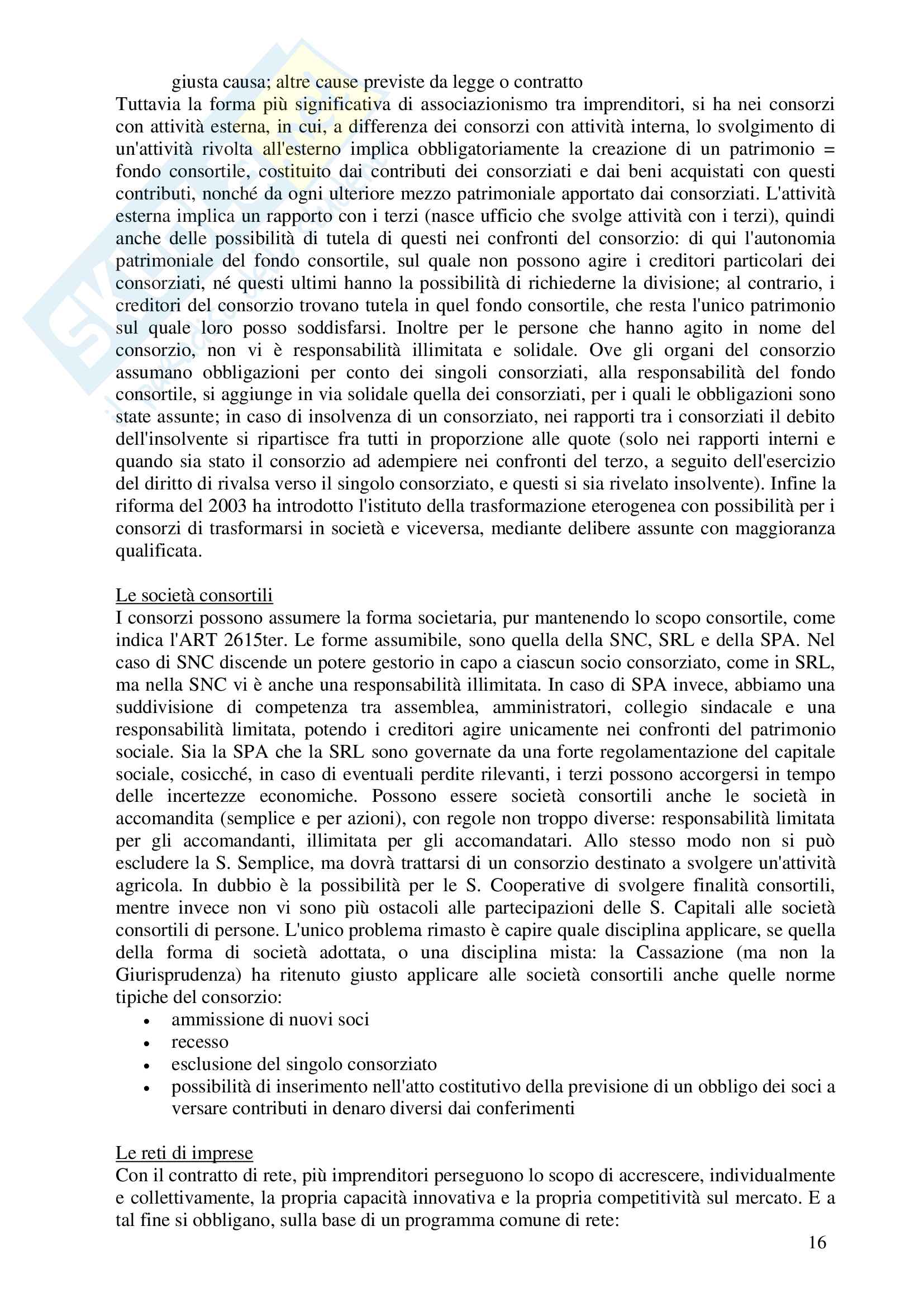 Diritto commerciale e domande d'esame Valensise Pag. 16