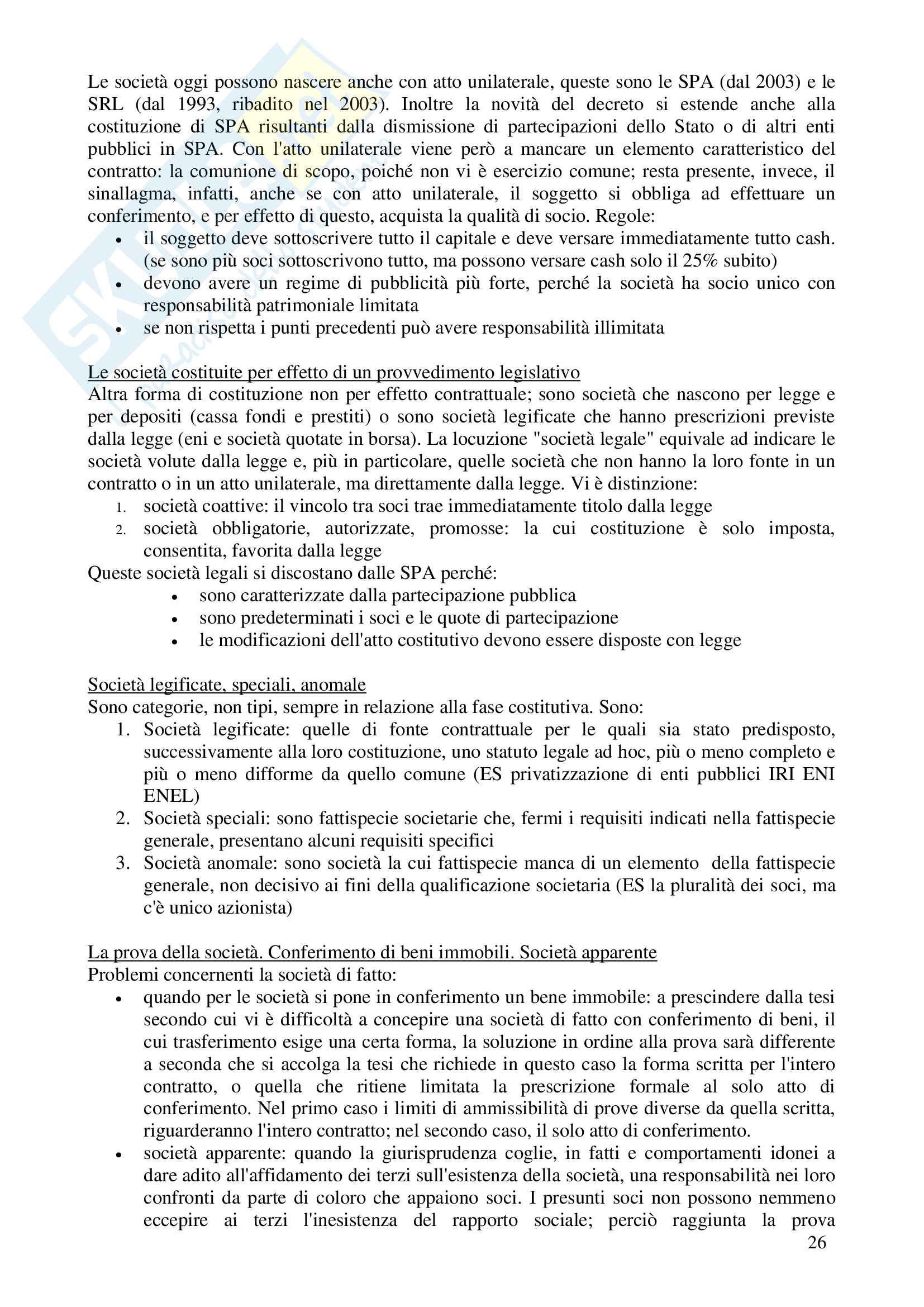 Diritto commerciale e domande d'esame Valensise Pag. 26