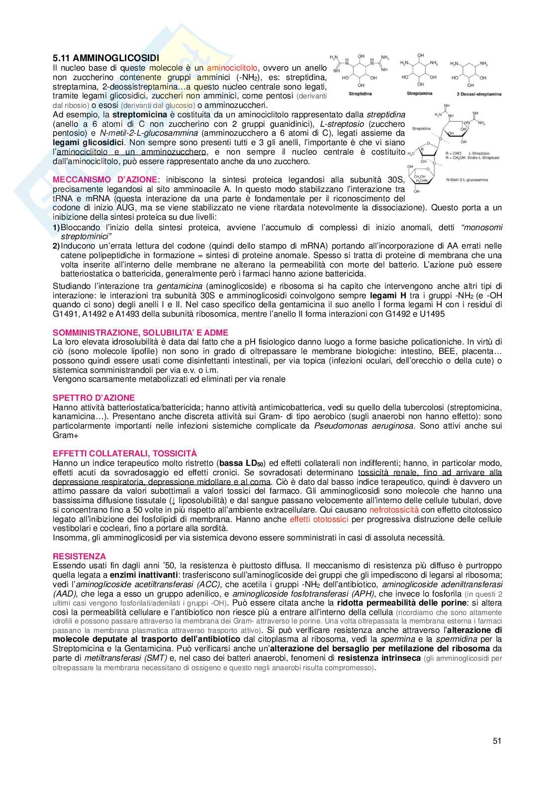 Chimica farmaceutica I e tossicologica e fitochimica Pag. 51