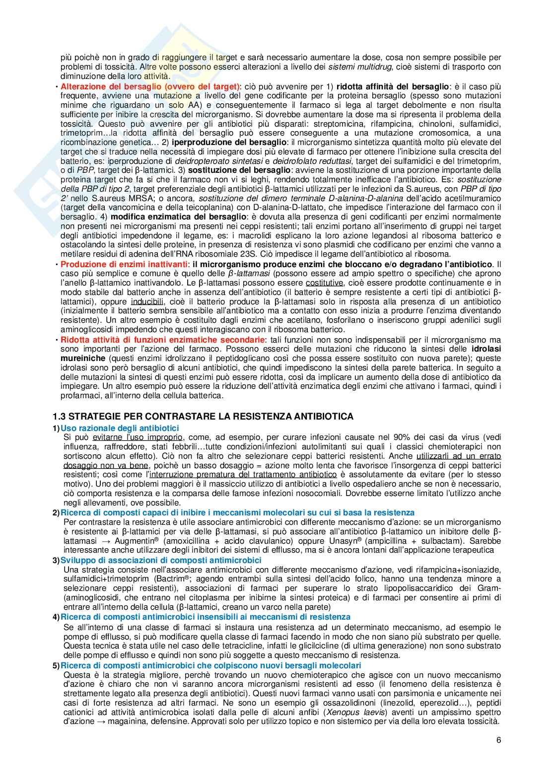 Chimica farmaceutica I e tossicologica e fitochimica Pag. 6