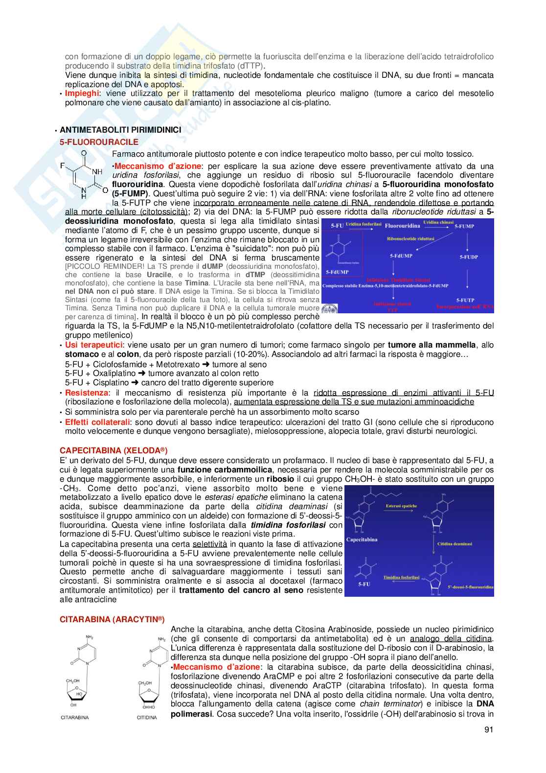 Chimica farmaceutica I e tossicologica e fitochimica Pag. 91