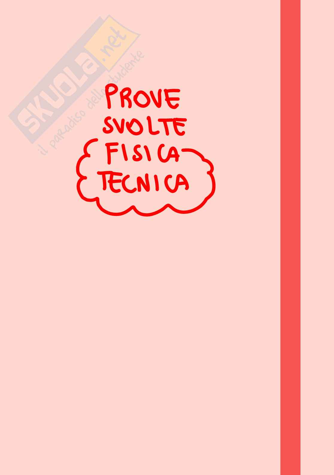 Esercizi di Fisica tecnica  Pag. 1