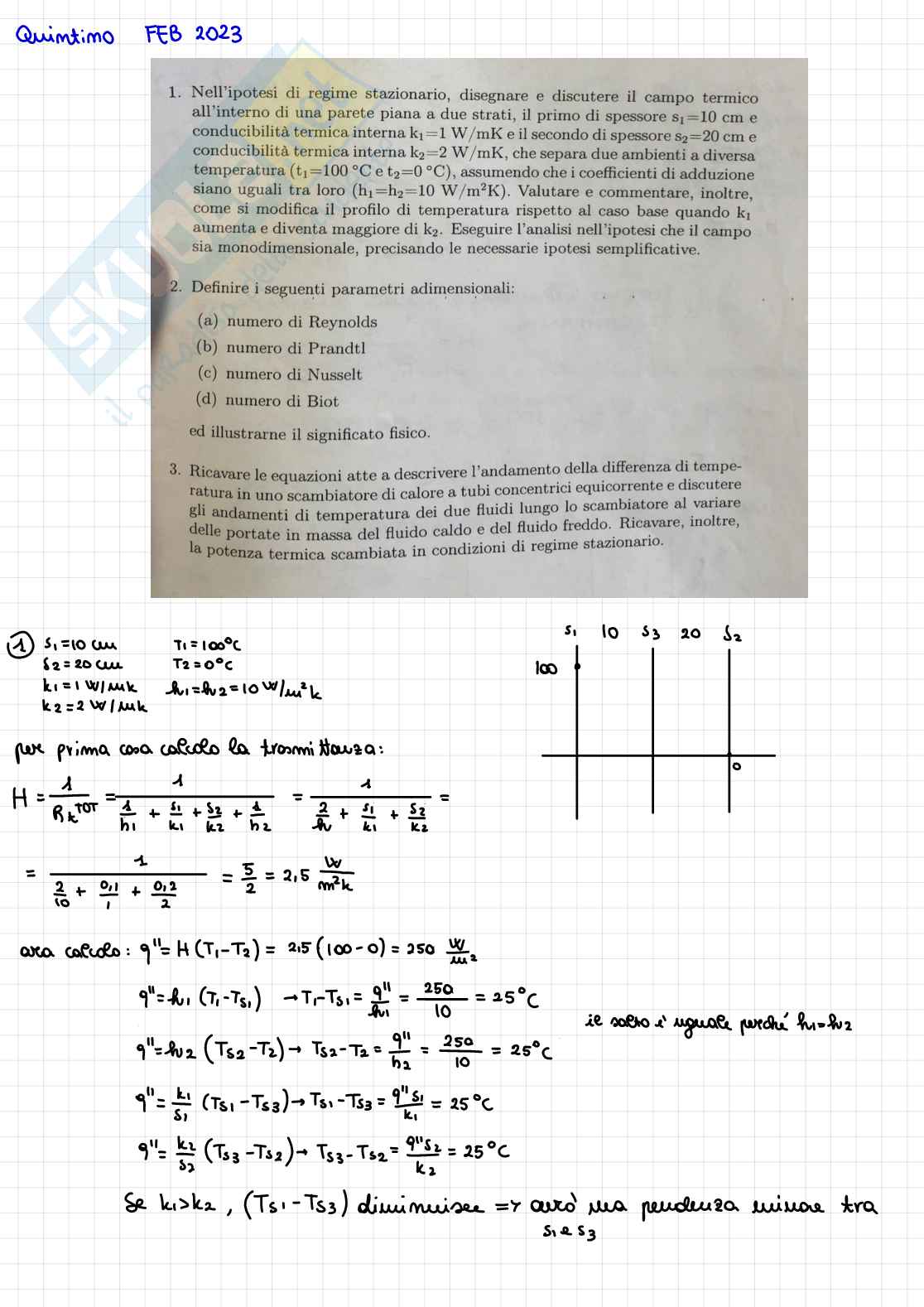 Esercizi di Fisica tecnica  Pag. 2
