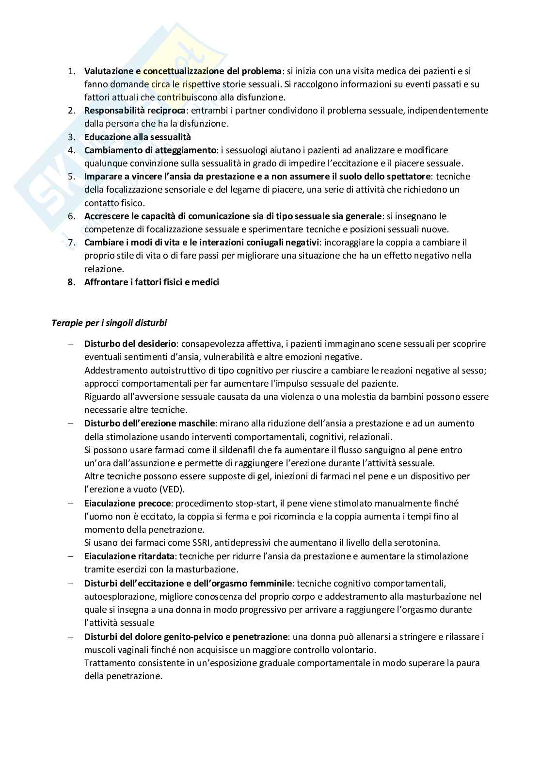 Riassunto esame Psicologia clinica, Prof. Gandino Gabriella, libro consigliato Psicologia clinica, Comer Pag. 26