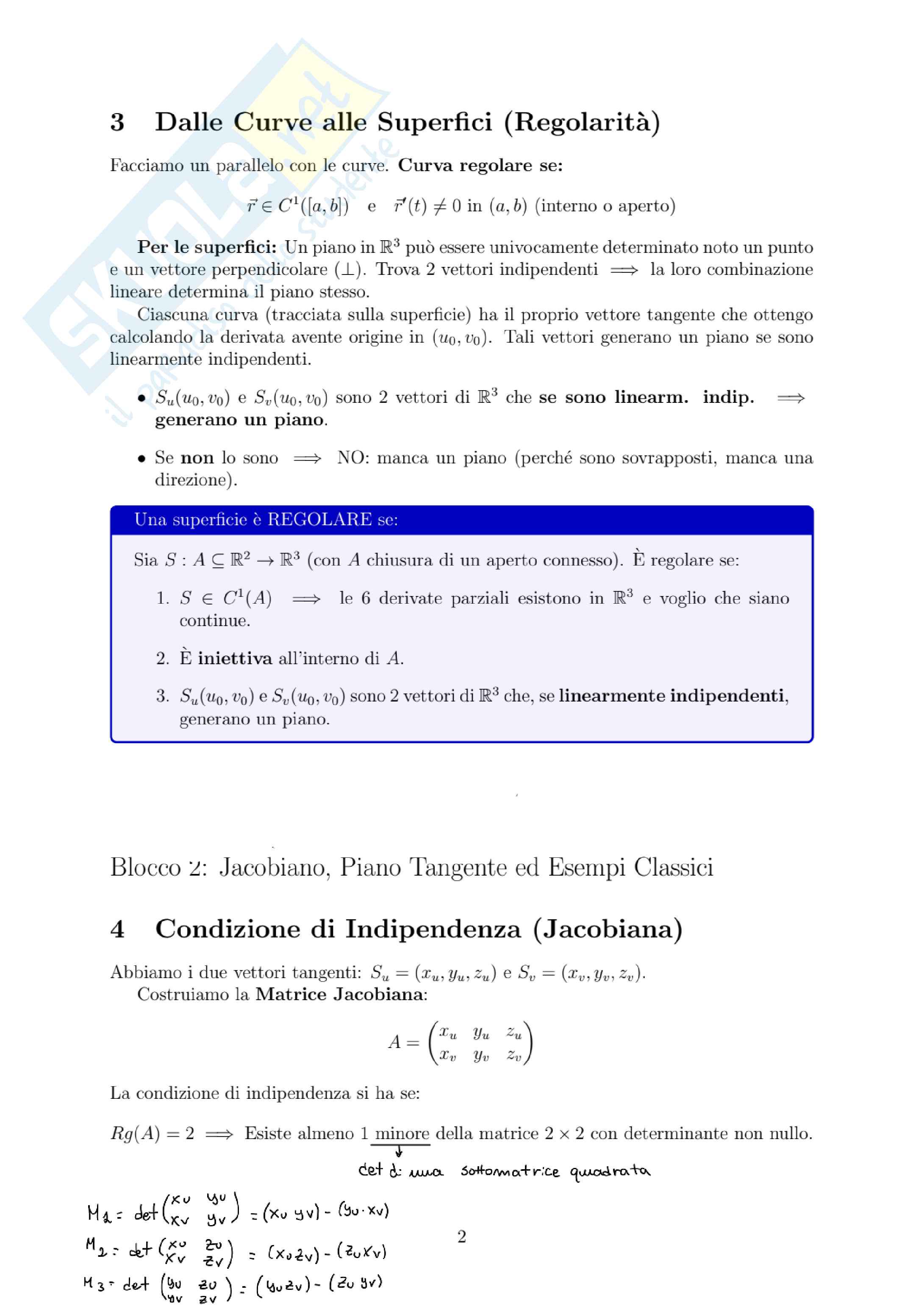 Analisi matematica 2 (Parte 2): dalle curve alle EDO Pag. 21