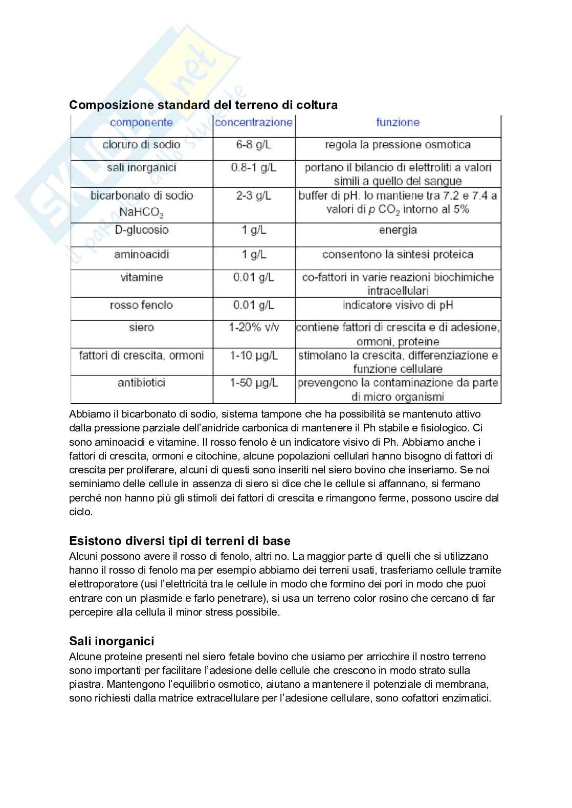 Colture cellulari Pag. 11