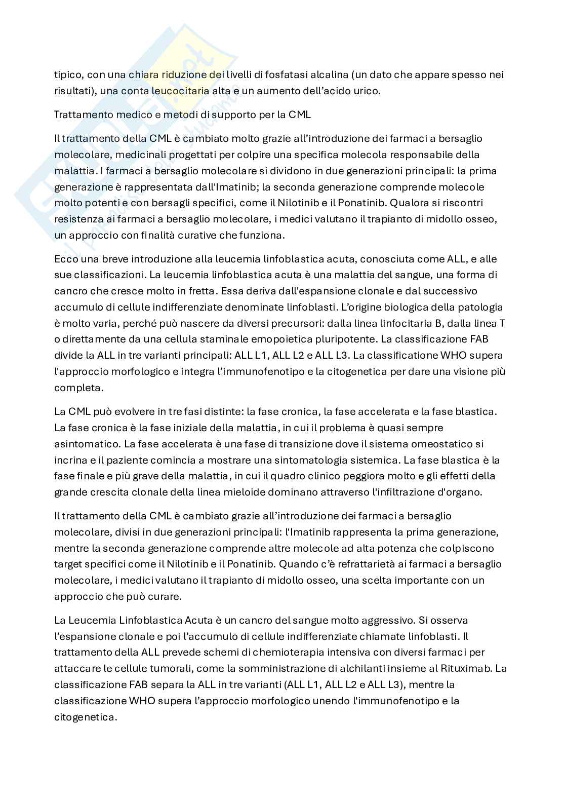 Sindromi mieloproliferative Pag. 2