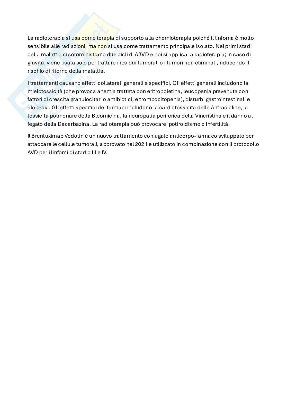 Sindromi mieloproliferative Pag. 6