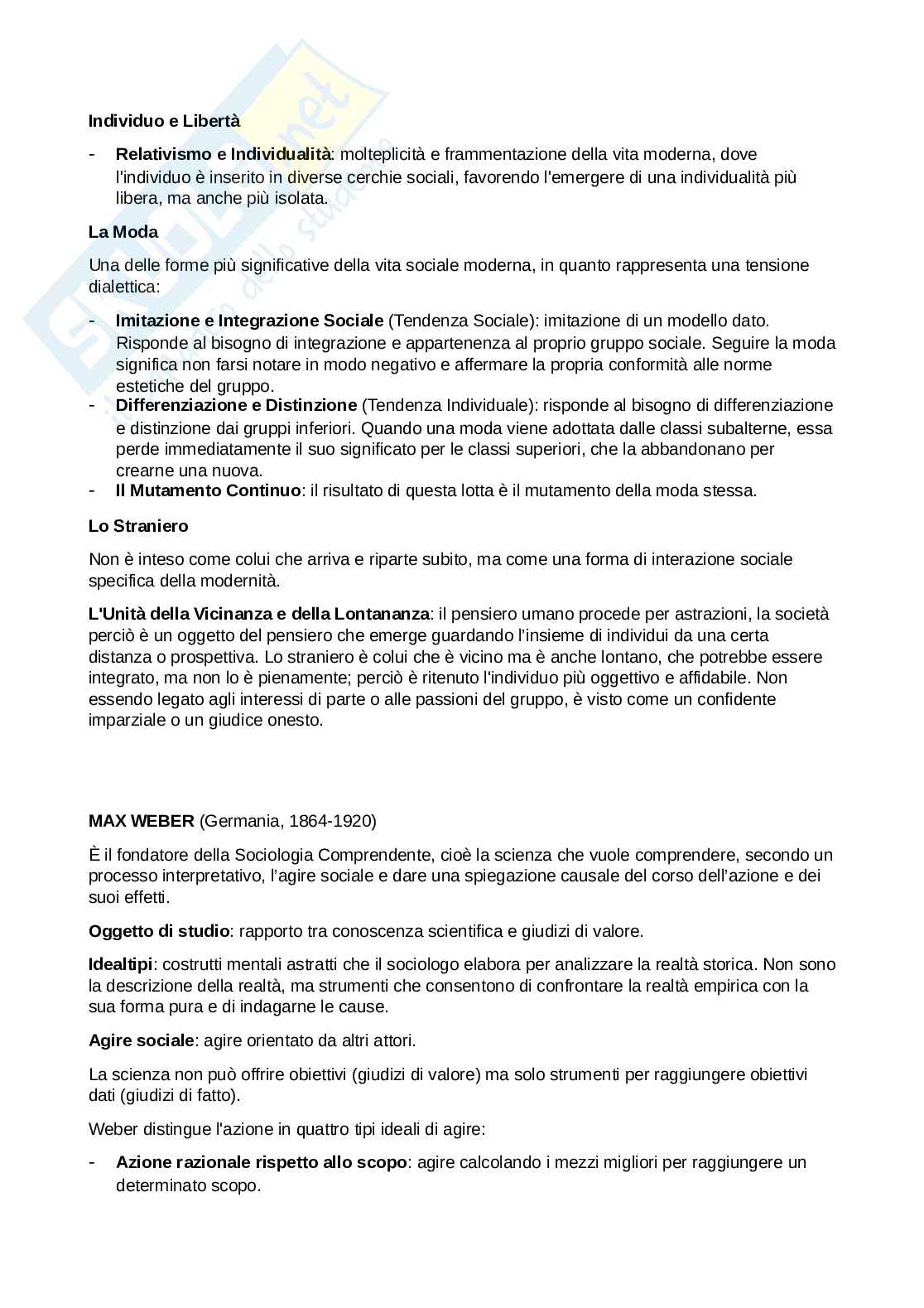 Appunti Fondamenti di sociologia Pag. 6