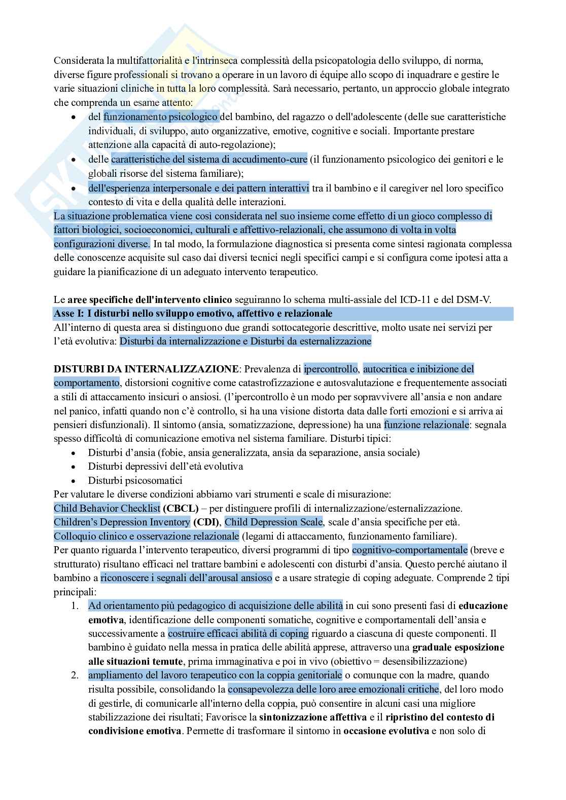Psicologia dello sviluppo tipico e atipico  Pag. 11