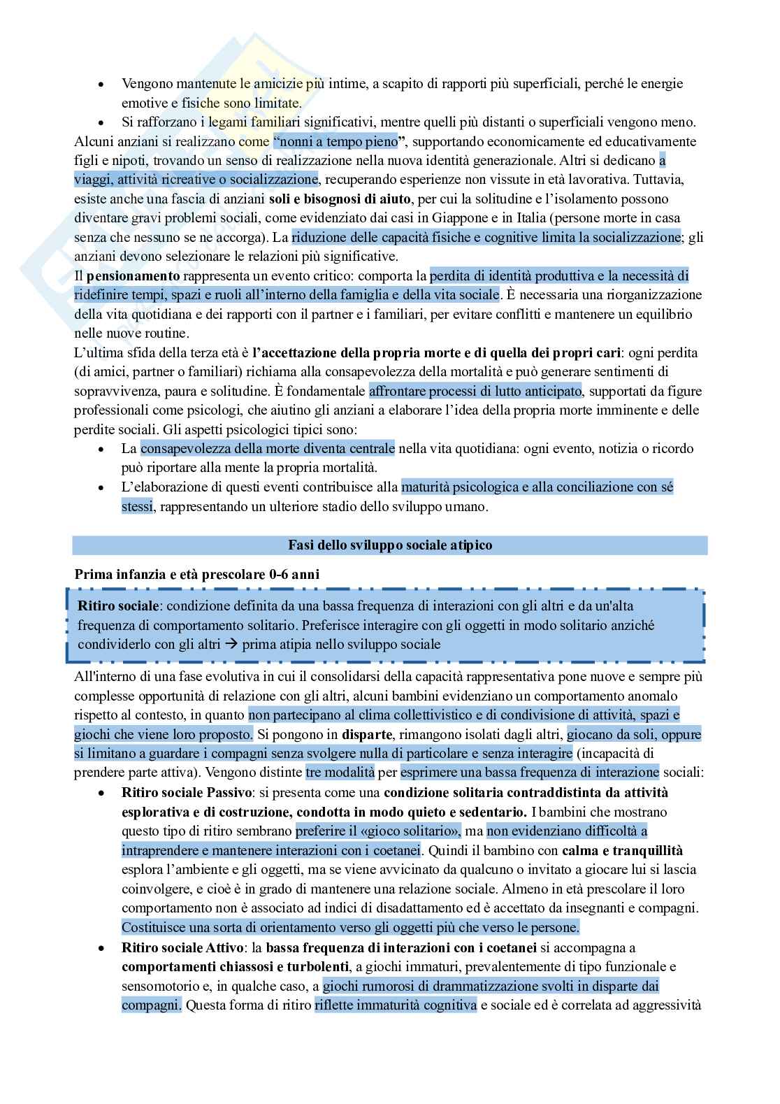Psicologia dello sviluppo tipico e atipico  Pag. 26
