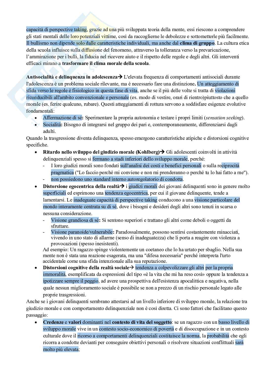 Psicologia dello sviluppo tipico e atipico  Pag. 66
