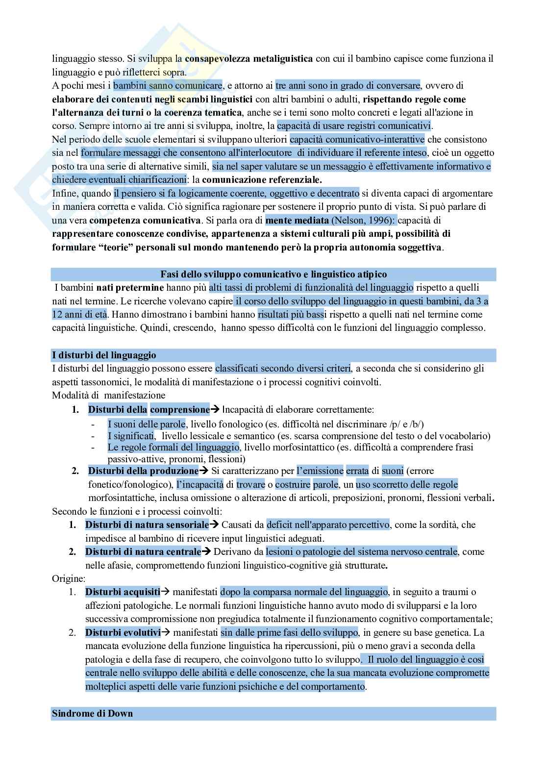 Psicologia dello sviluppo tipico e atipico  Pag. 81