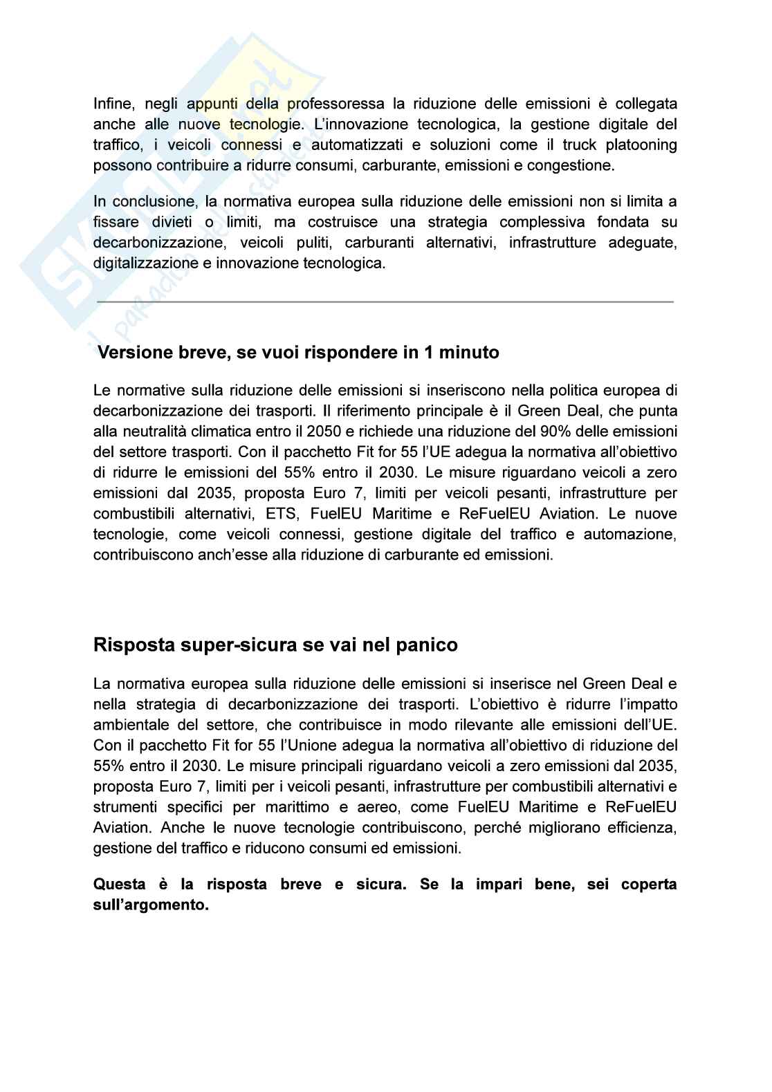 Riassunto esame Istituzioni di diritto privato, Prof. Avi Maria Silvia, libro consigliato Corso breve di diritto dei trasporti , Magnosi Pag. 6