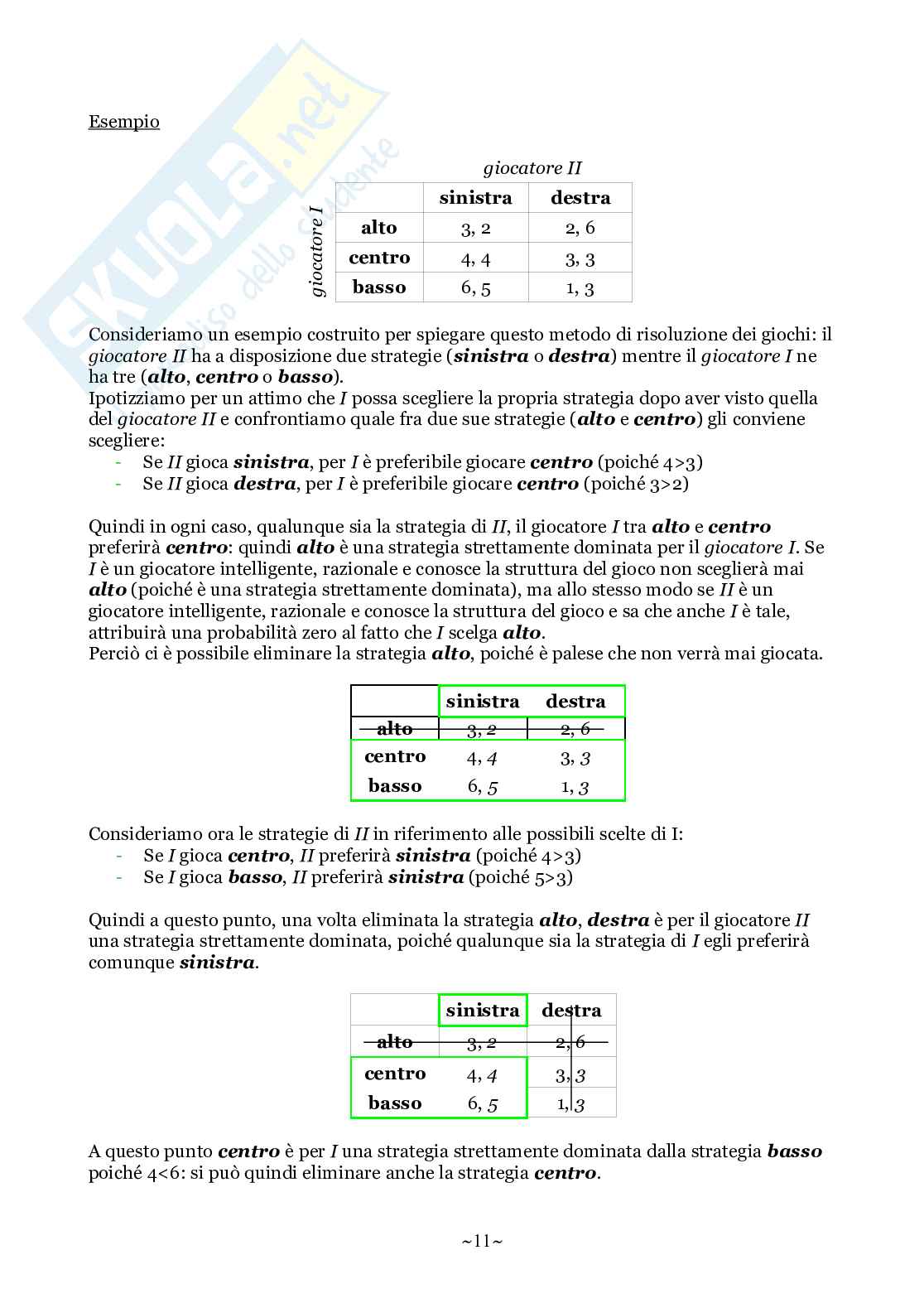 "Giocare in modo rigoroso" Pag. 11