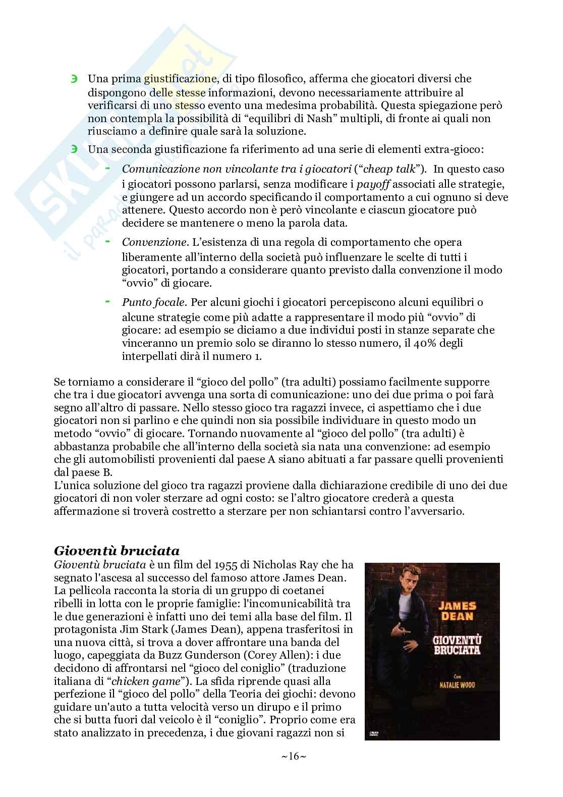 "Giocare in modo rigoroso" Pag. 16