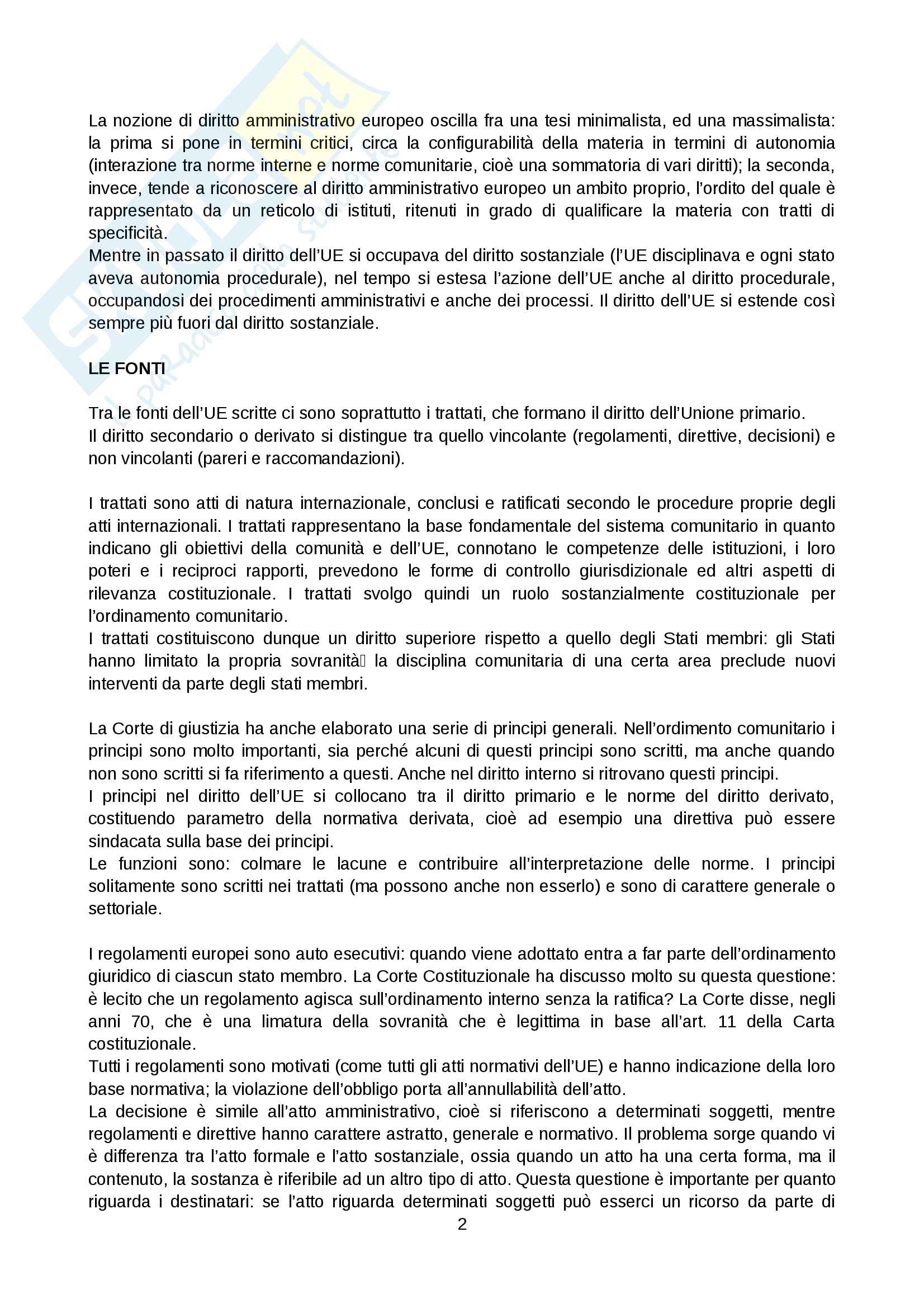 Nozioni Di Diritto Amministrativo Riassunto Pdf