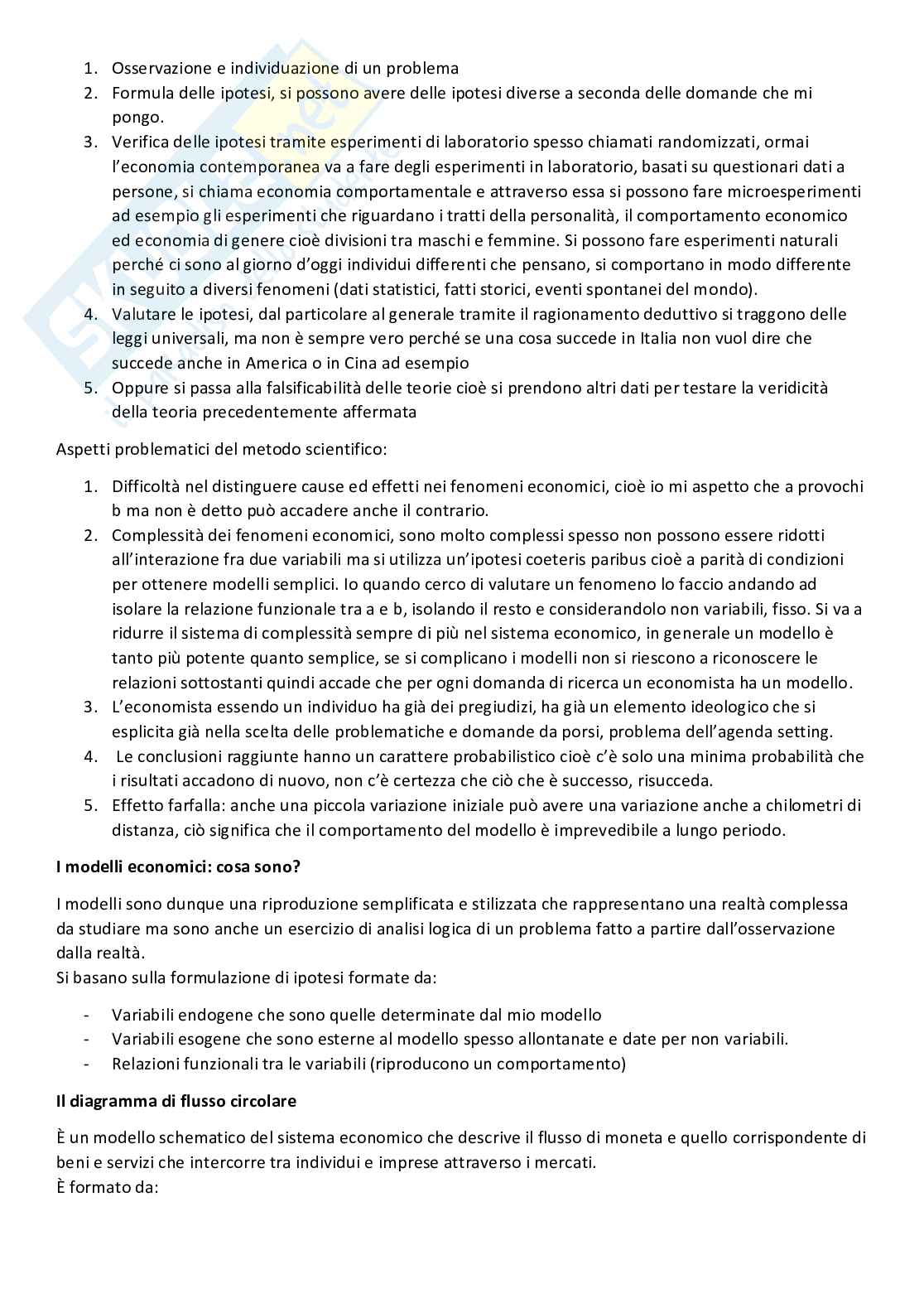 Istituzioni di economia Pag. 6