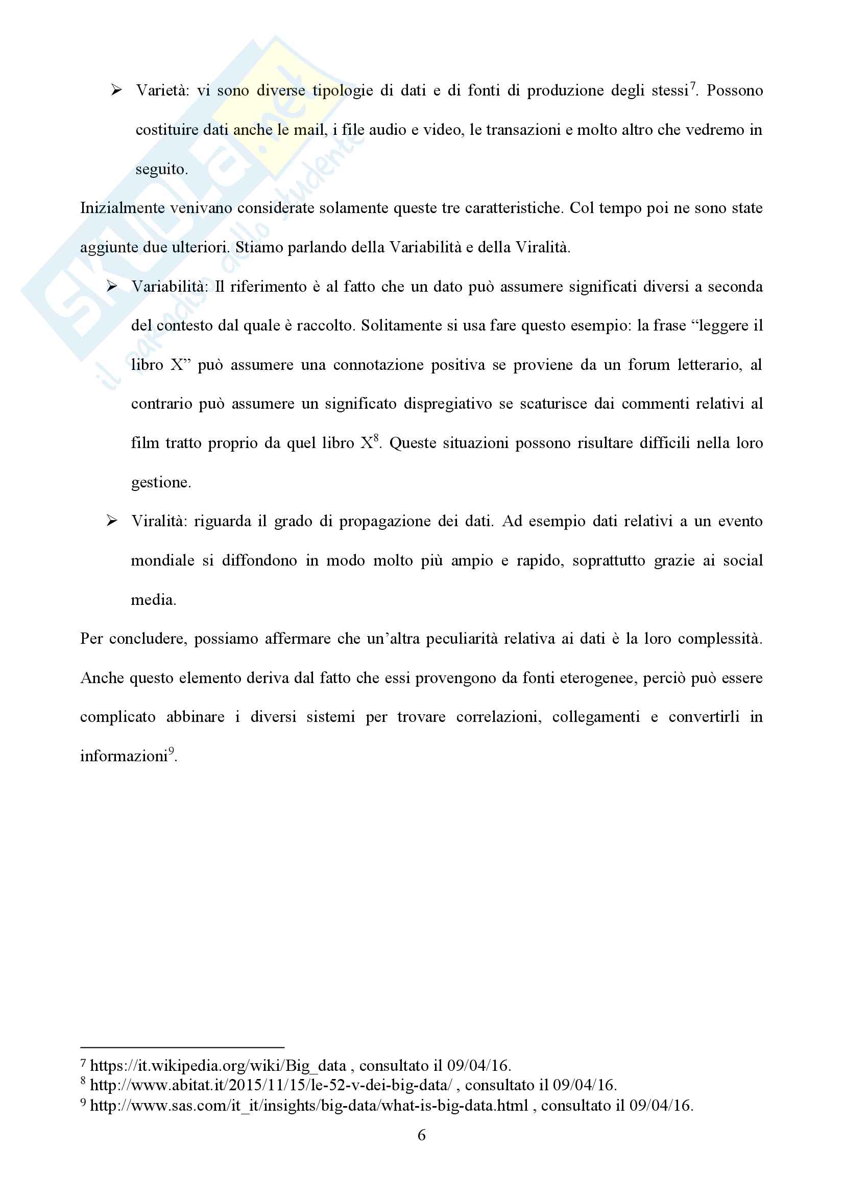 Big Data & Business Analytics, il nuovo motore del successo competitivo Pag. 6