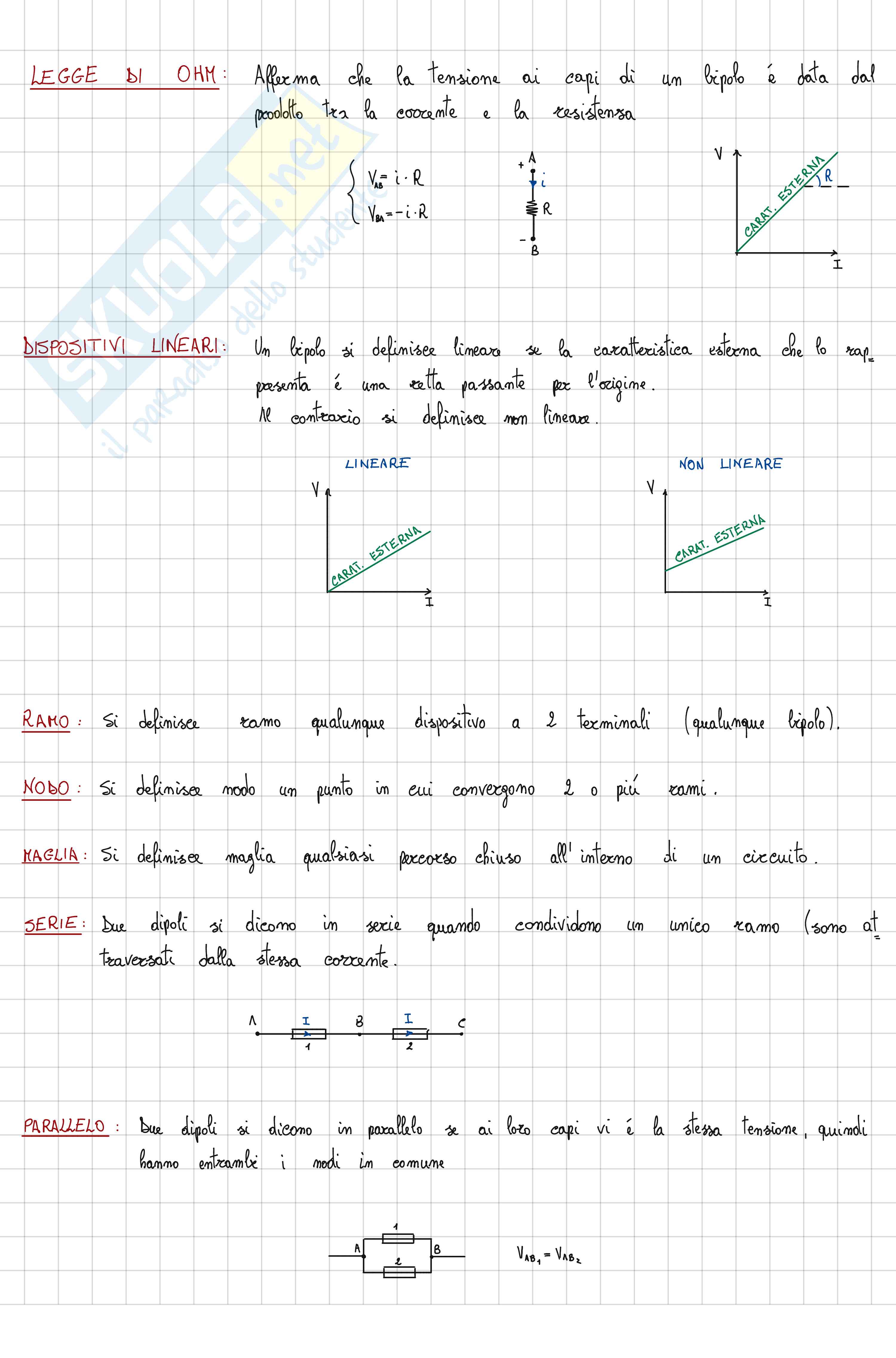 Appunti Principi di ingegneria elettrica Pag. 1