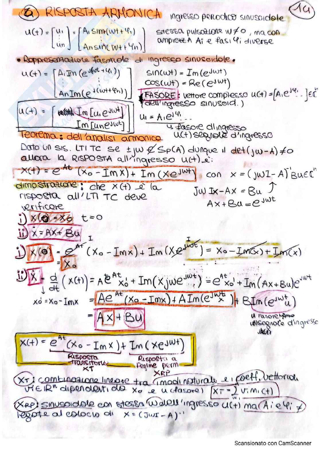 Schema studio per l'esame di Analisi dei sistemi ambientali Pag. 16