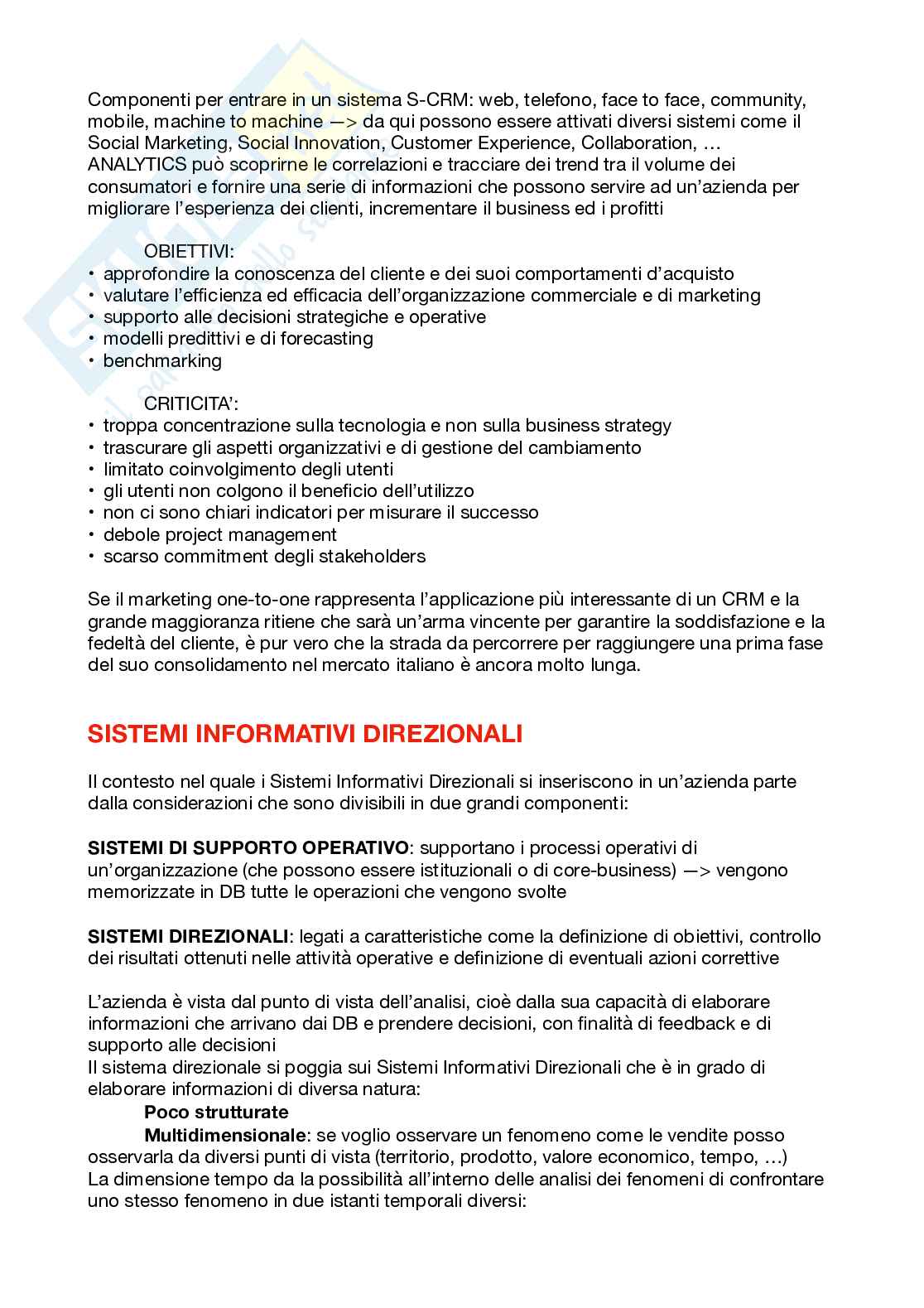 Appunti completi - Organizzazione Sistemi Informativi Pag. 16