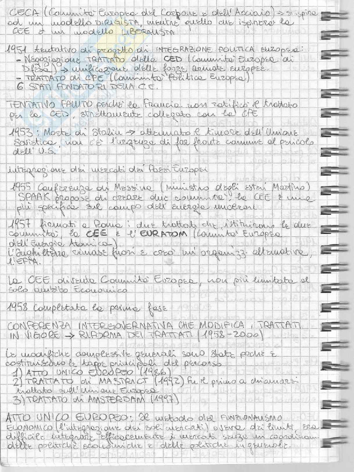 Unione Europea - Trattati e Convenzioni Pag. 2