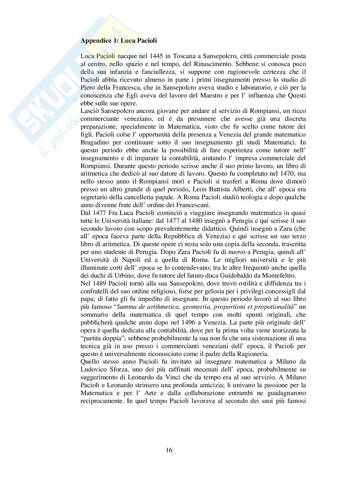 La divina proportione Pag. 16