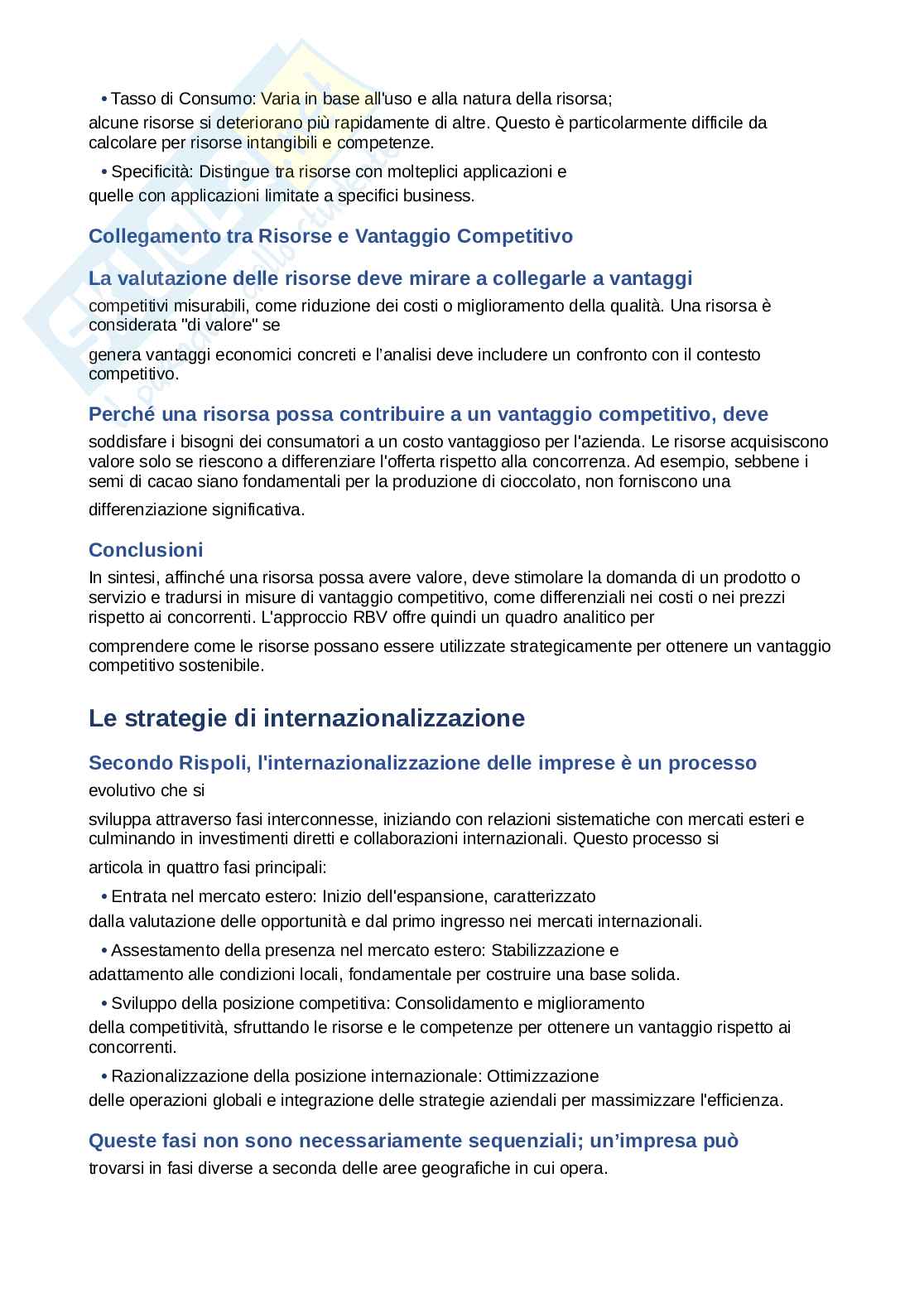 Appunti Teorie e governo dell'impresa - Domande e risposte 2025 Pag. 16
