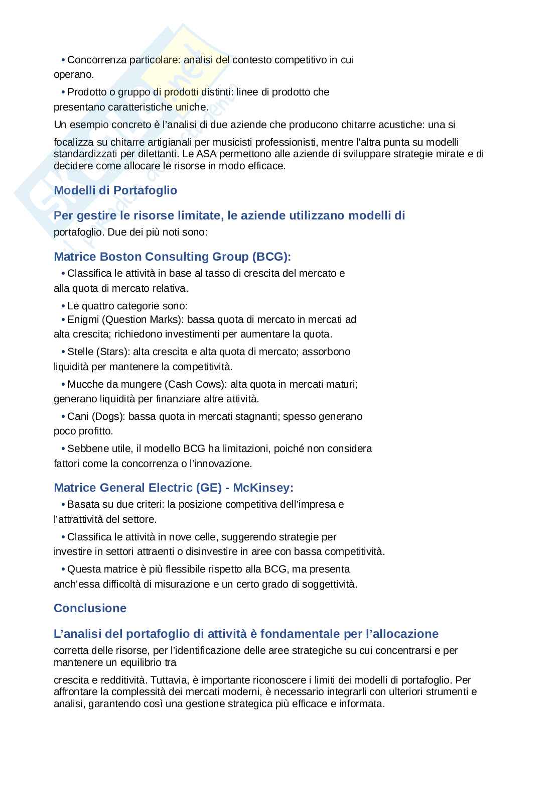 Appunti Teorie e governo dell'impresa - Domande e risposte 2025 Pag. 21