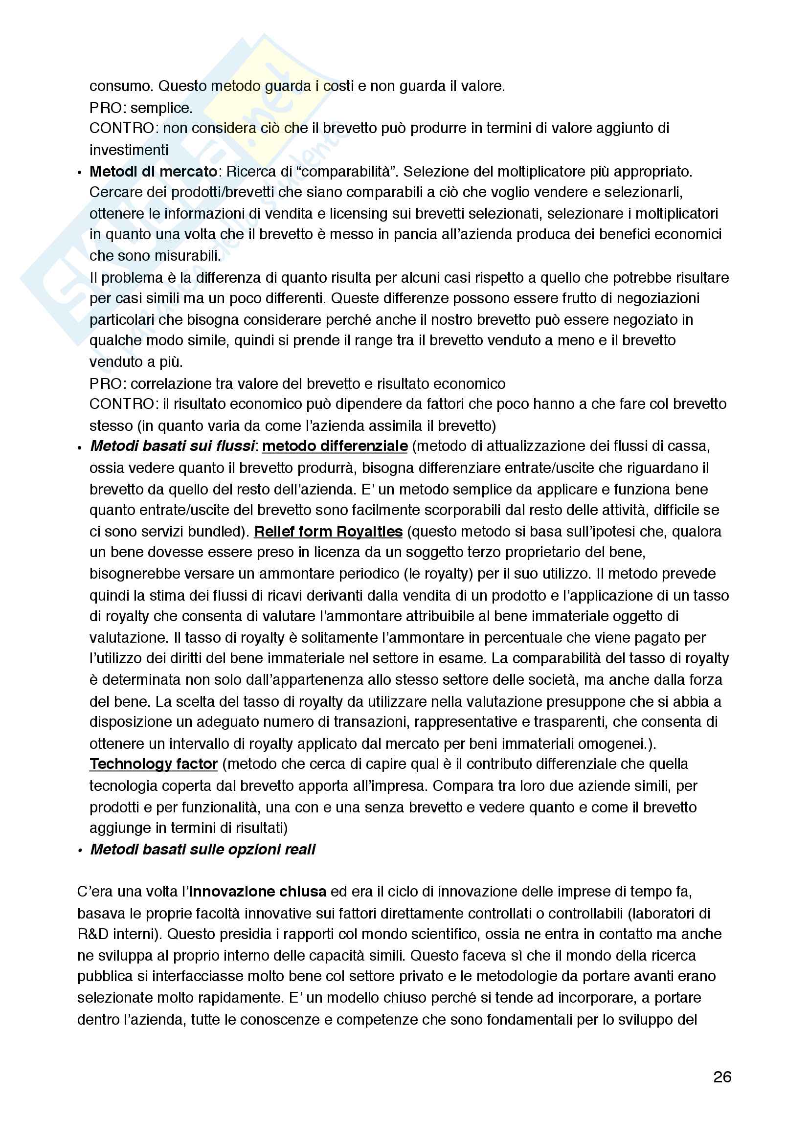 Lezioni Innovazione e Imprenditorialità + Appunti Schilling Pag. 26