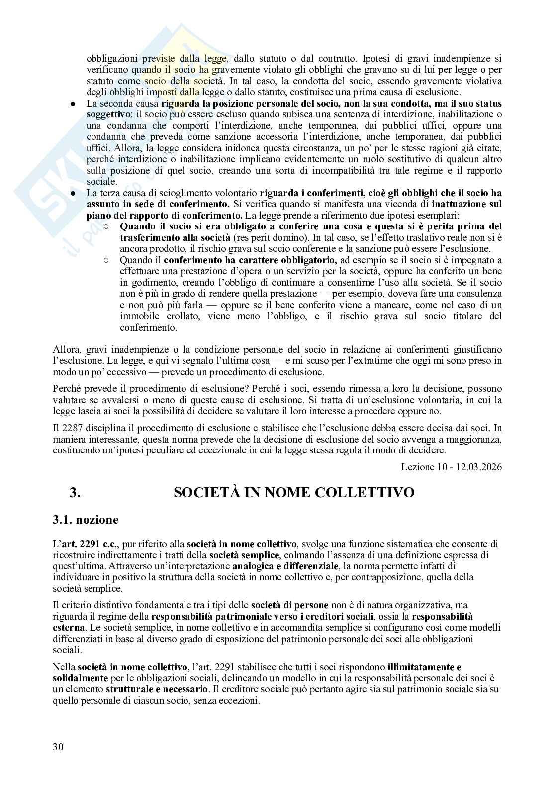 Appunti lezioni Diritto commerciale Pag. 31