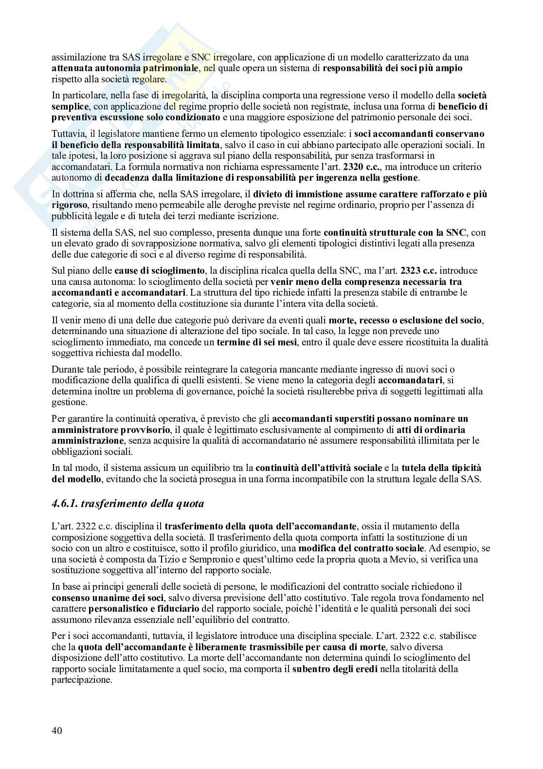 Appunti lezioni Diritto commerciale Pag. 41