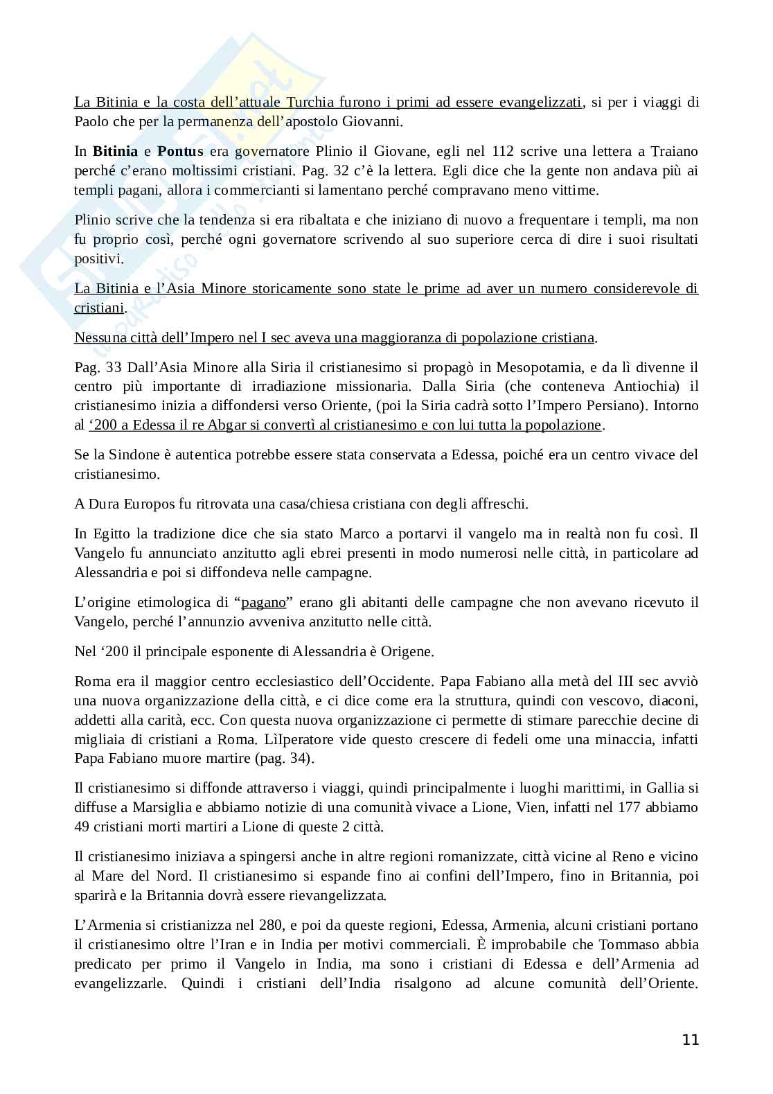 Storia della Chiesa moderna Pag. 11