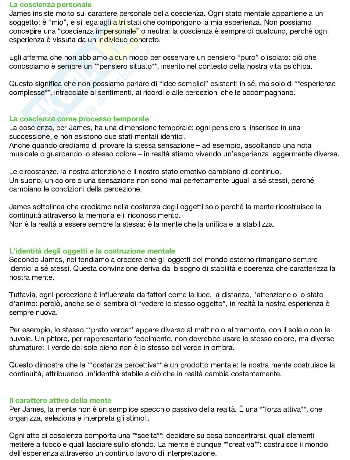 Riassunto esame Storia del pensiero psicologico, Prof. Gaj Niccolò, libro consigliato La scuola storico-culturale, Gaj  Pag. 21