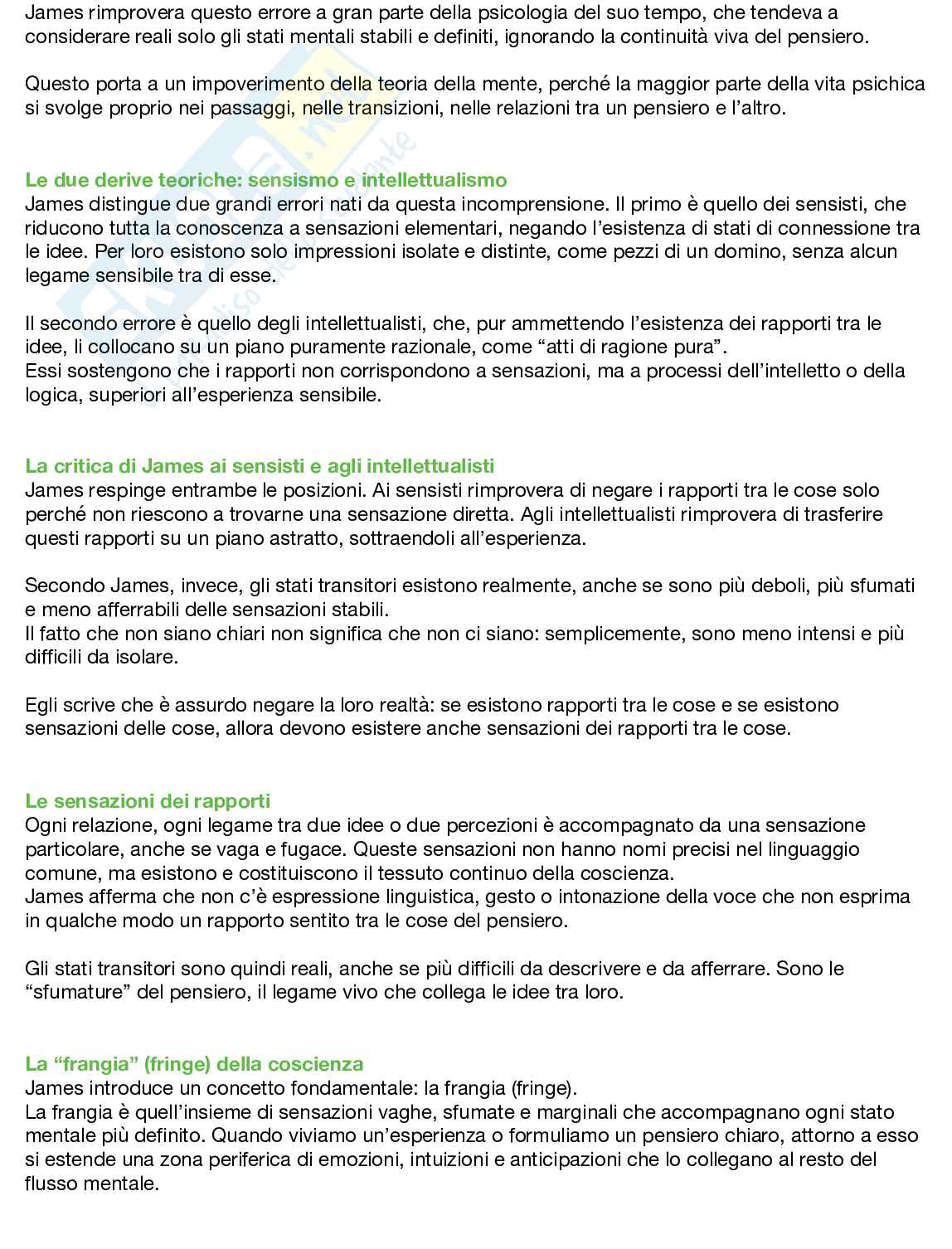 Riassunto esame Storia del pensiero psicologico, Prof. Gaj Niccolò, libro consigliato La scuola storico-culturale, Gaj  Pag. 26