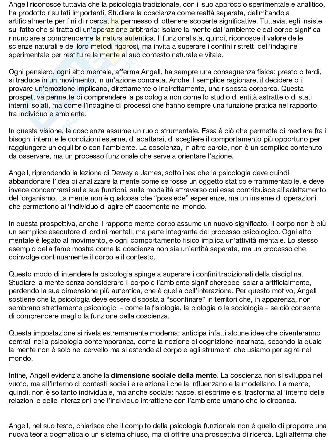 Riassunto esame Storia del pensiero psicologico, Prof. Gaj Niccolò, libro consigliato La scuola storico-culturale, Gaj  Pag. 31