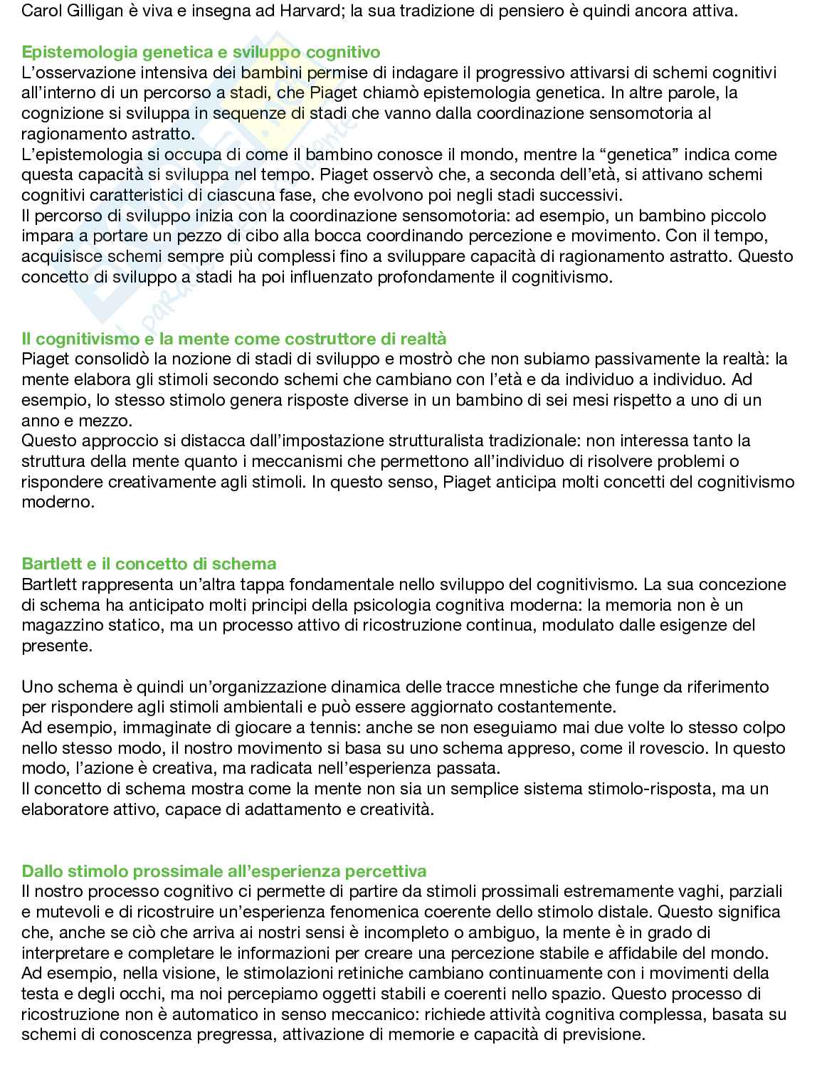 Riassunto esame Storia del pensiero psicologico, Prof. Gaj Niccolò, libro consigliato La scuola storico-culturale, Gaj  Pag. 81