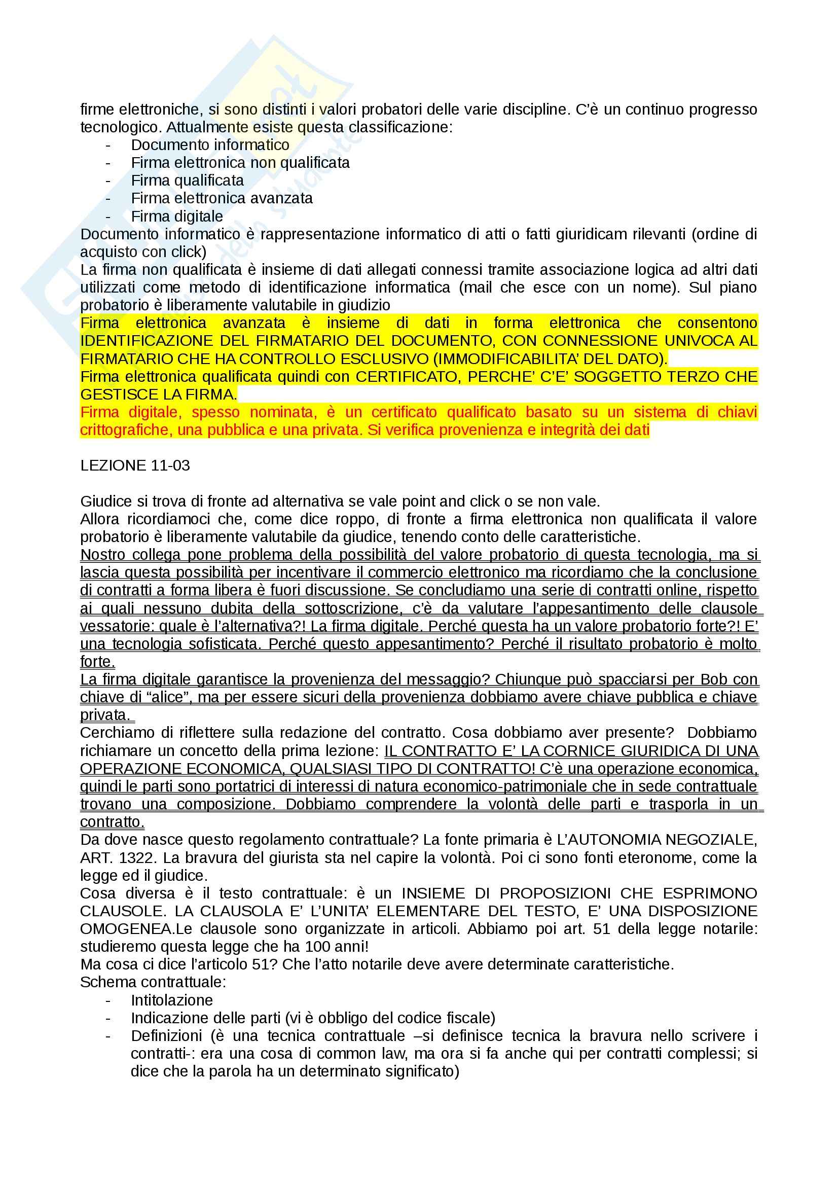 Lezioni, Diritto civile Pag. 11