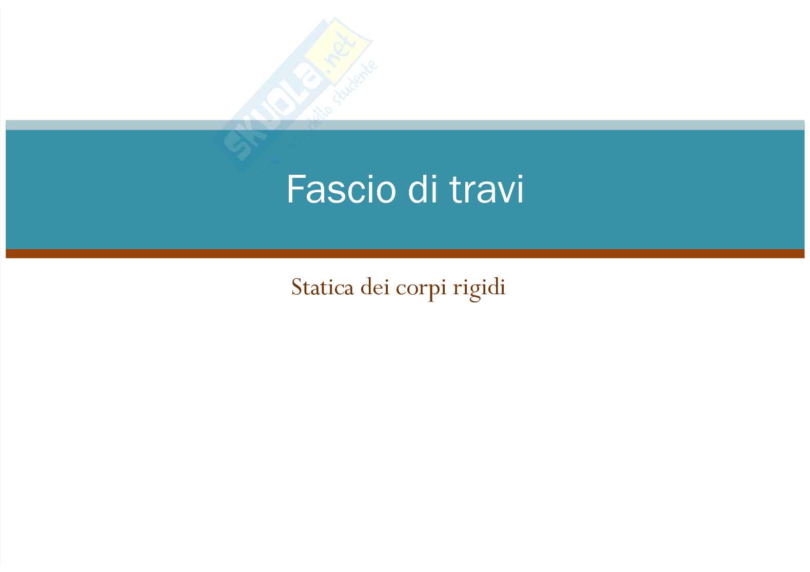 Fascio di travi Pag. 1