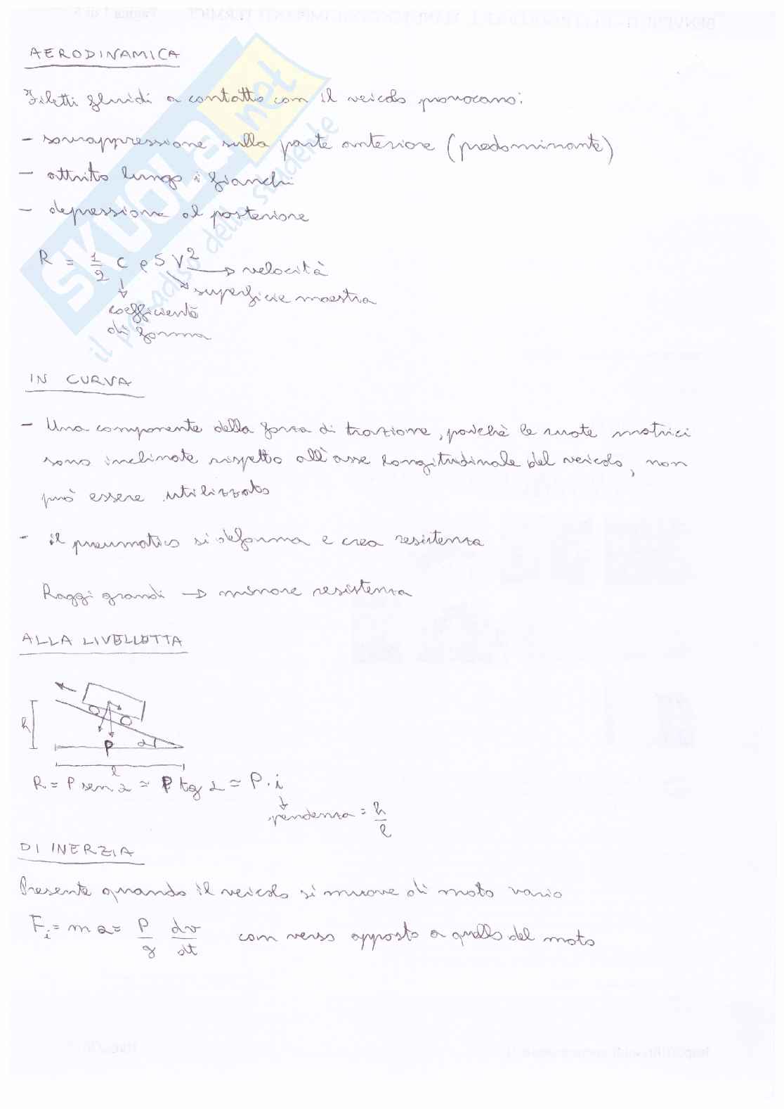 Teoria di Progetto di strade - Parte 1 Pag. 6
