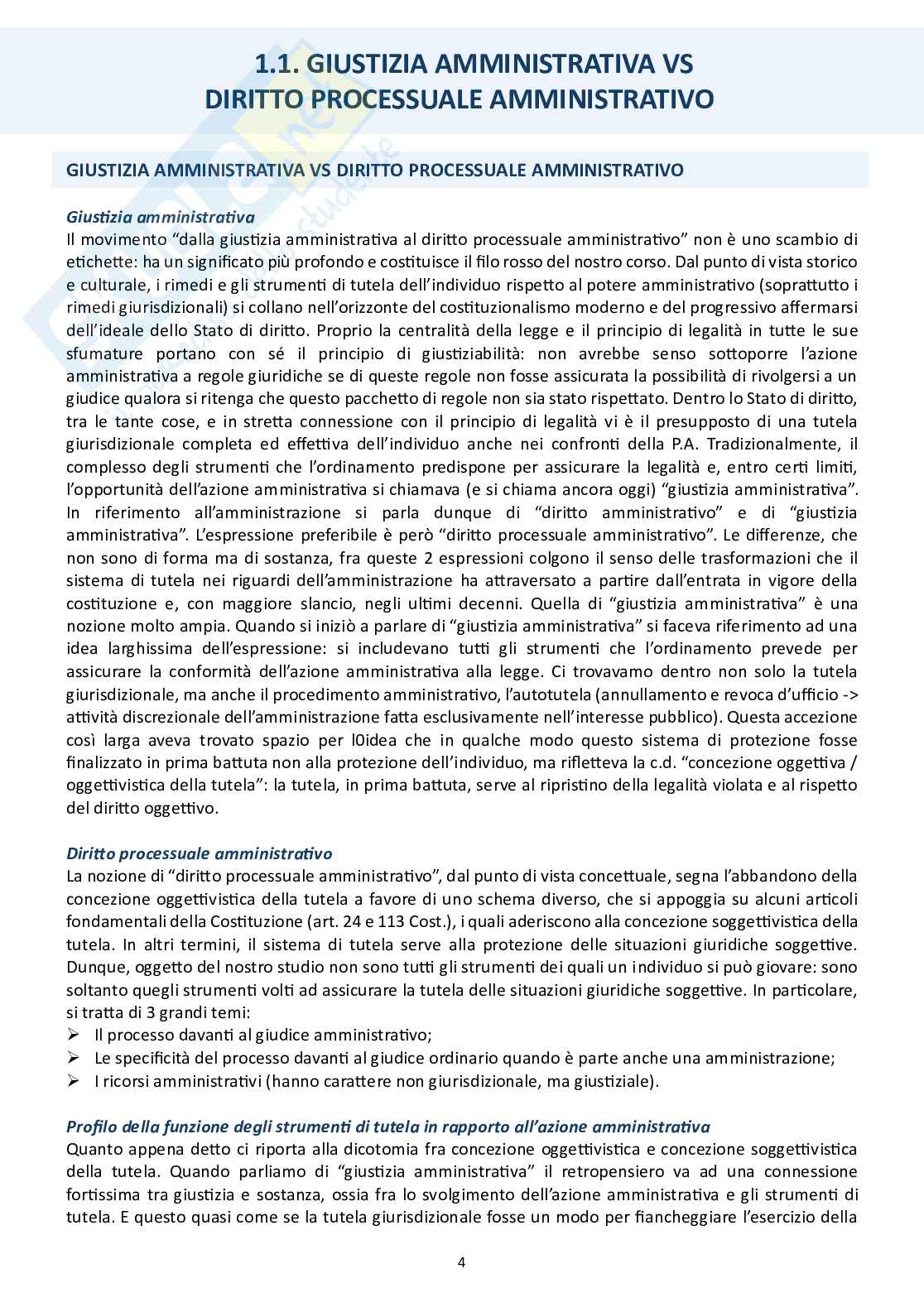 Diritto processuale amministrativo (Introduzione storica)  Pag. 2