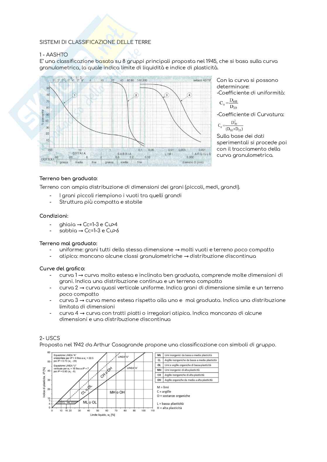 Appunti di Geotecnica e Laboratorio, 1 parziale  Pag. 2