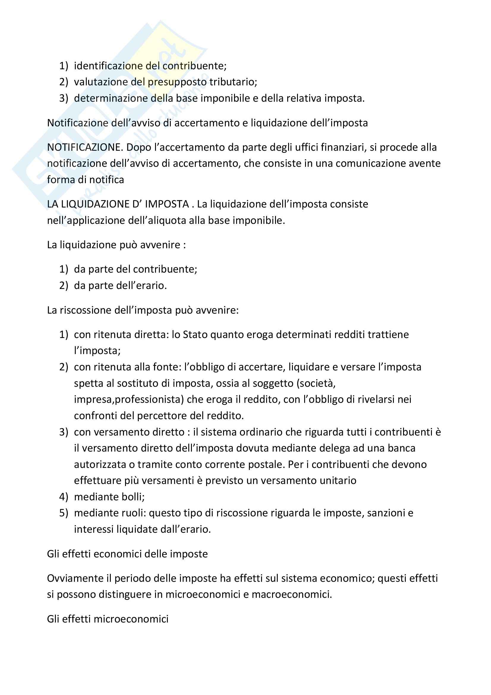 Diritto tributario - le imposte Pag. 6