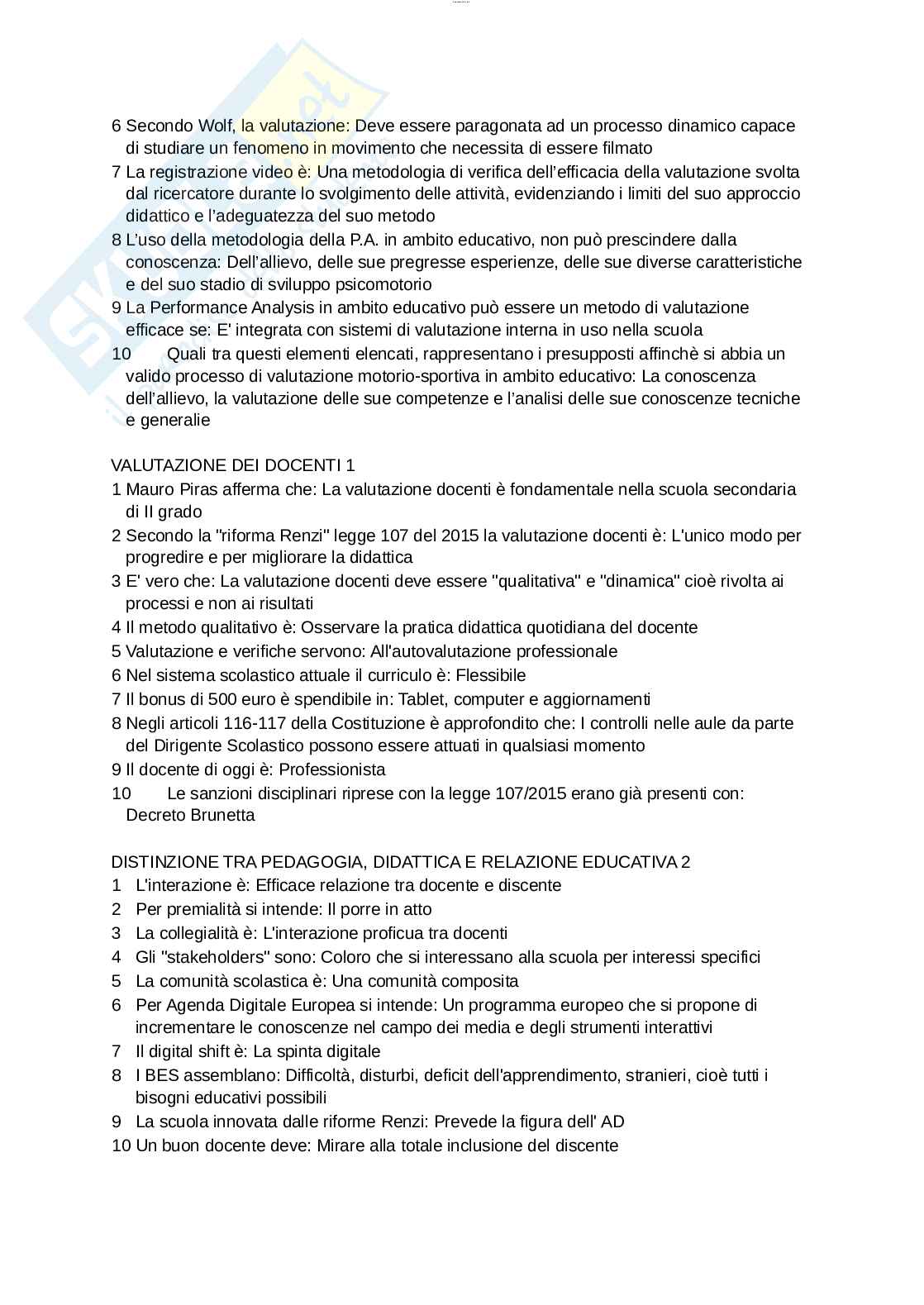 Metodologie e tecnologie per la ricerca in ambito didattico motorio  Pag. 16