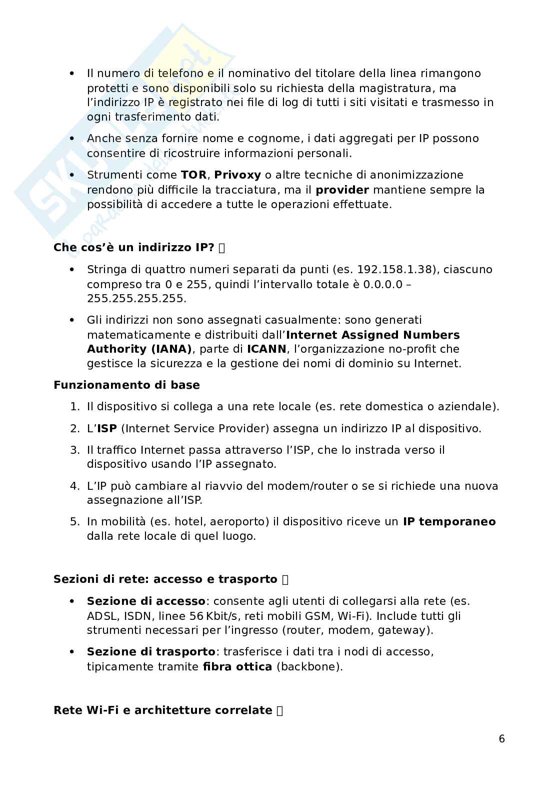 Informatica applicata ai sistemi sanitari Pag. 6