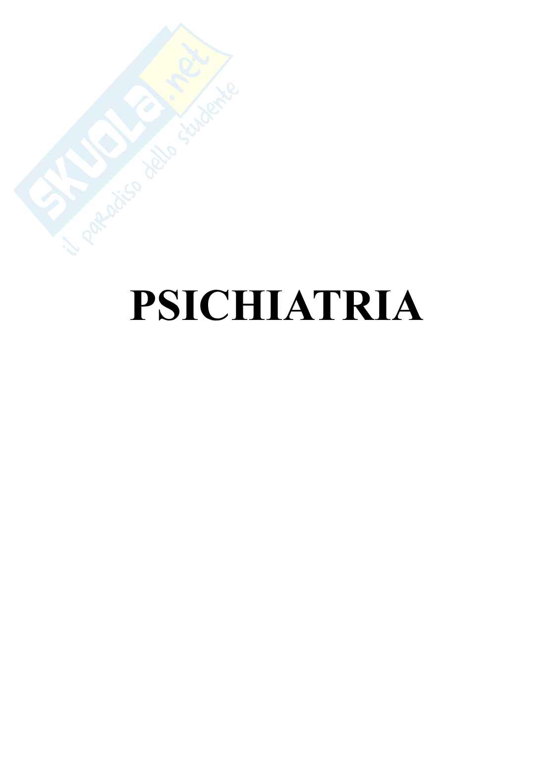 Psichiatria  Pag. 1