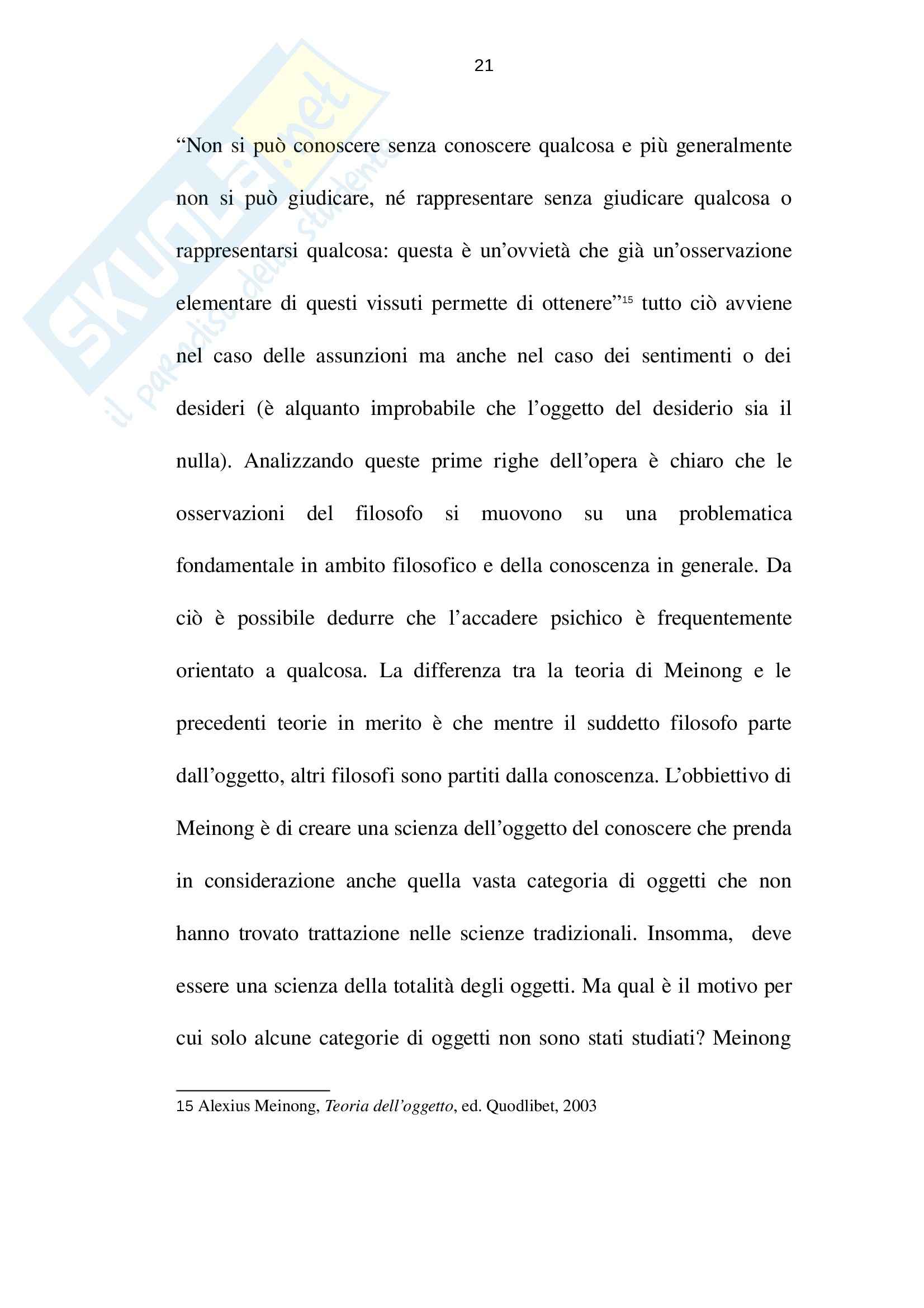 Logica - problema degli esistenziali negativi nella logica contemporanea Pag. 21